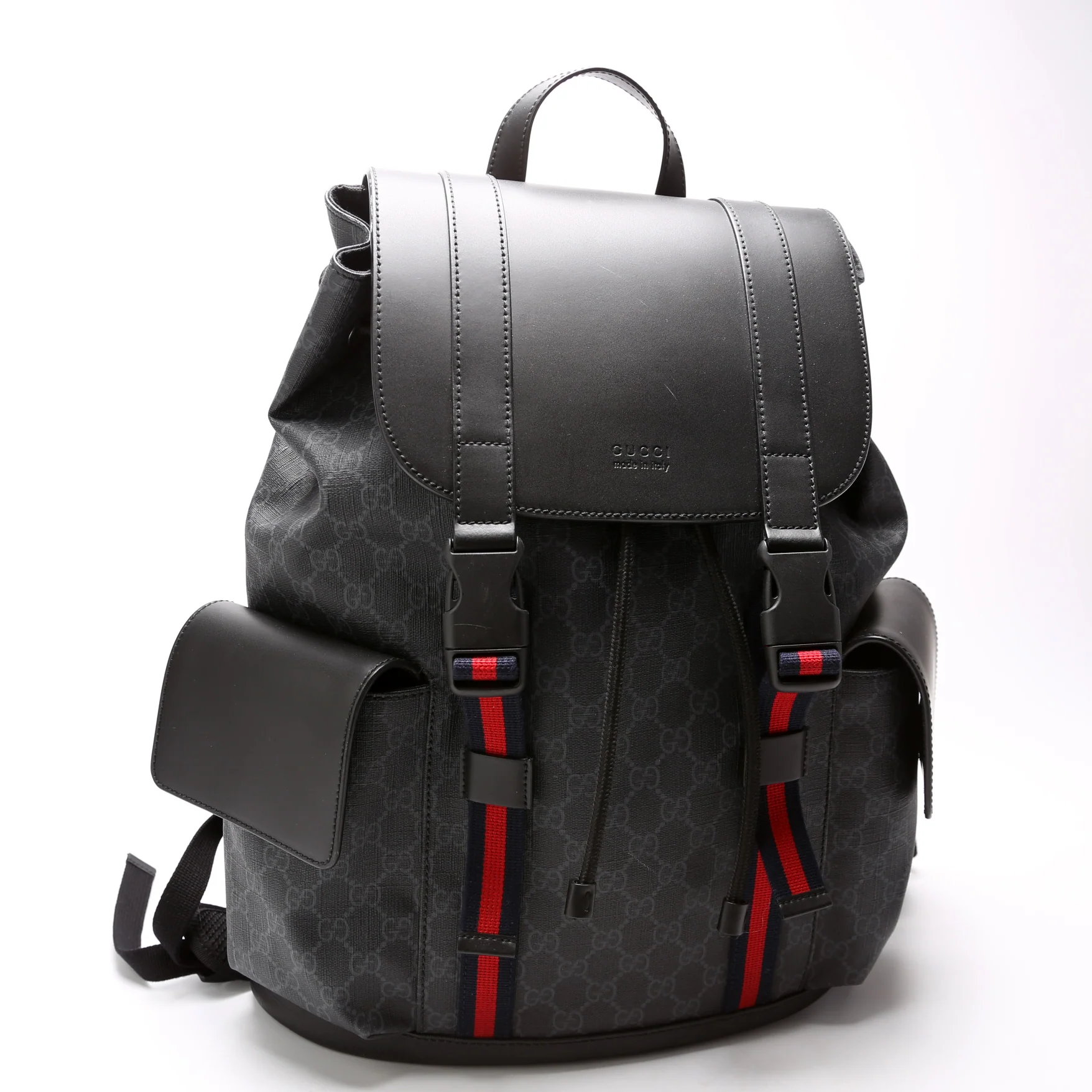 495563 GG Supreme Backpack Black - Image 2