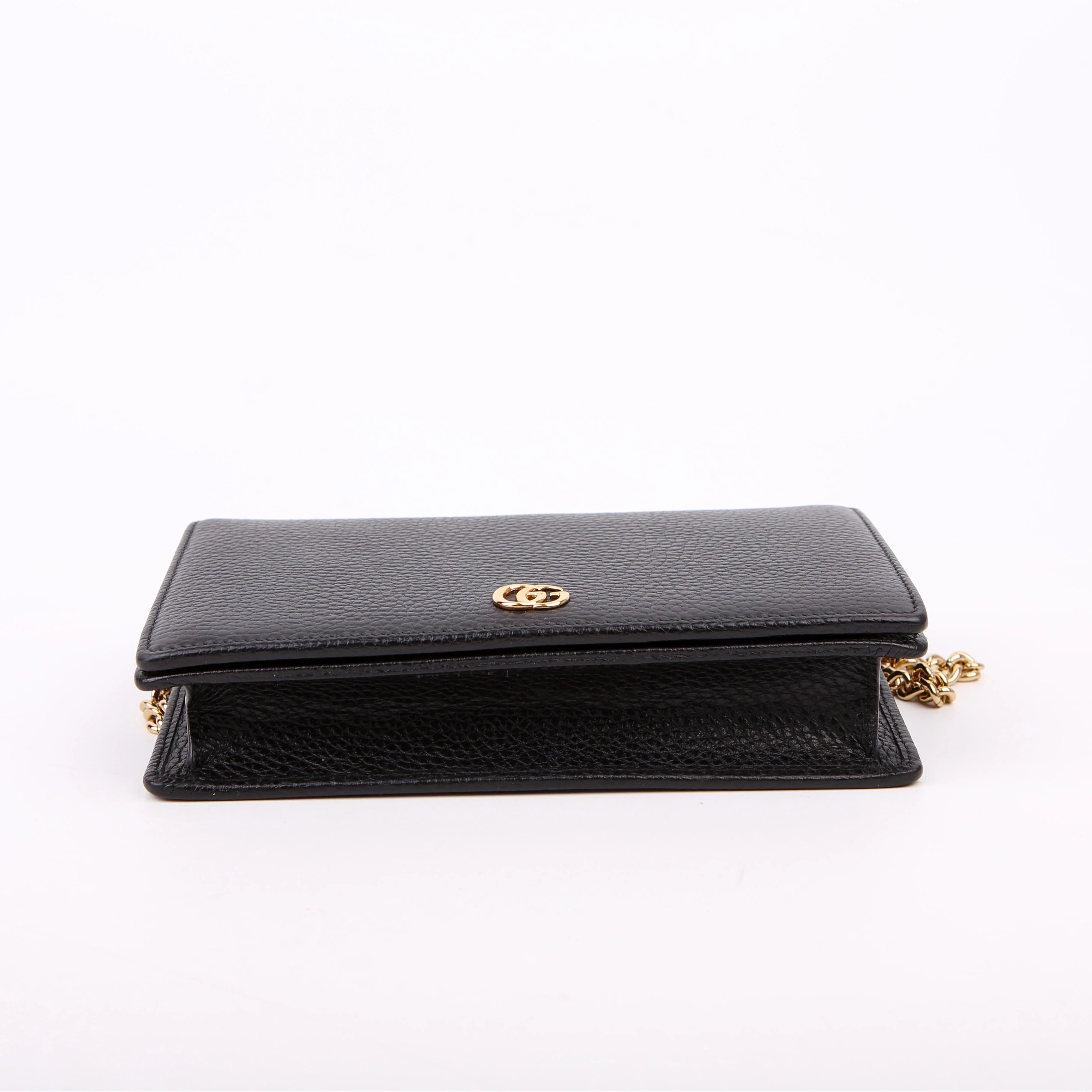 497985 Marmont Mini Chain Bag Black - Image 4