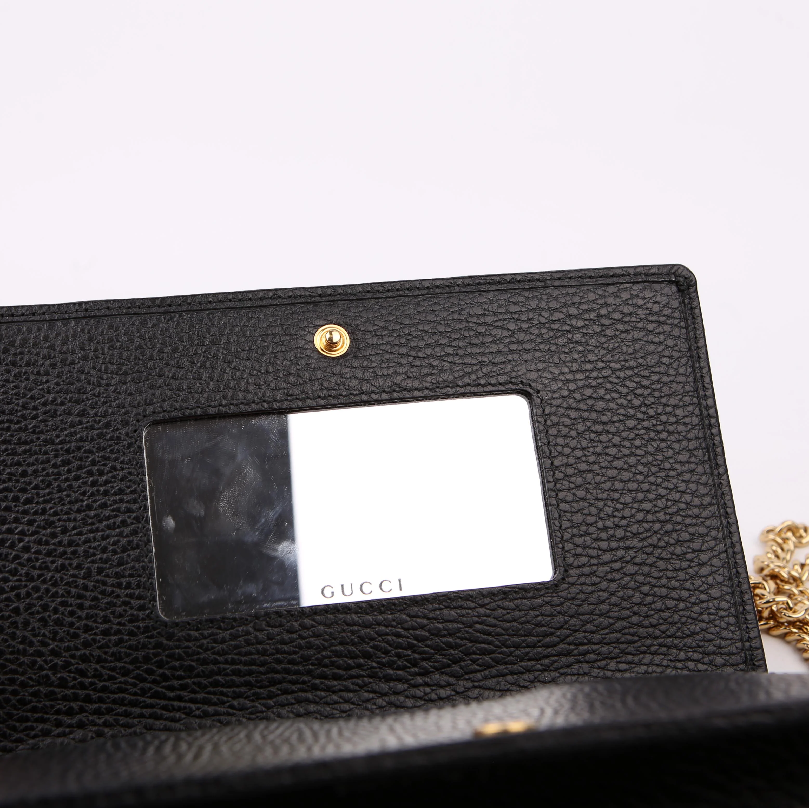 497985 Marmont Mini Chain Bag Black - Image 8