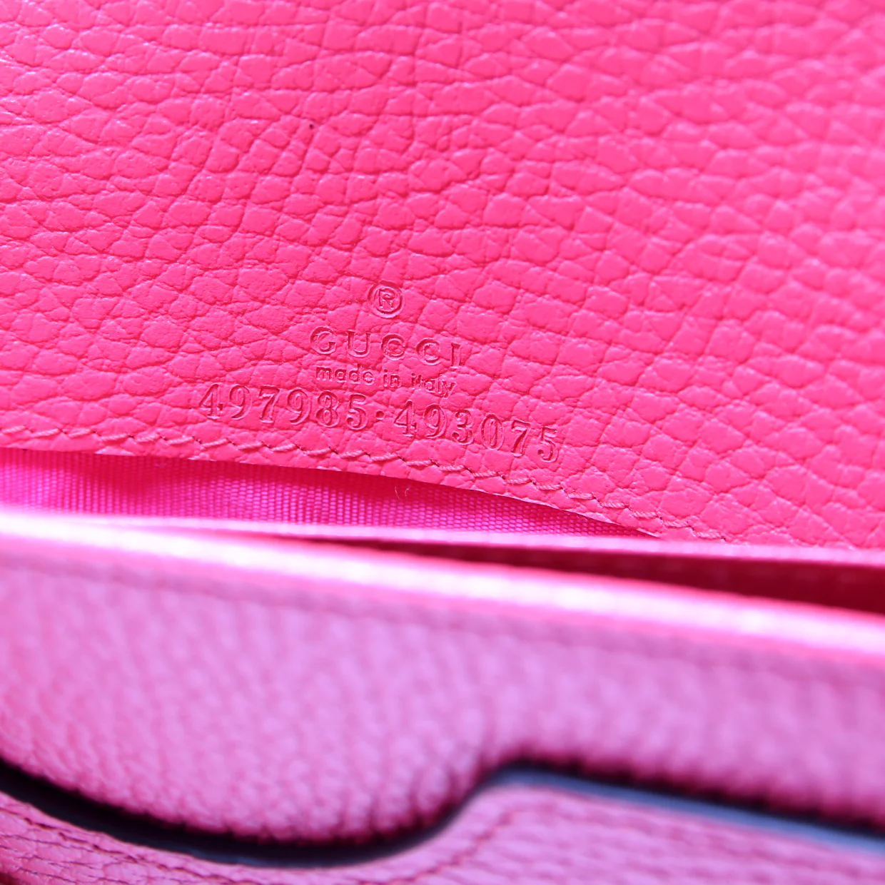 497985 Marmont Mini Chain Bag Pink - Image 10