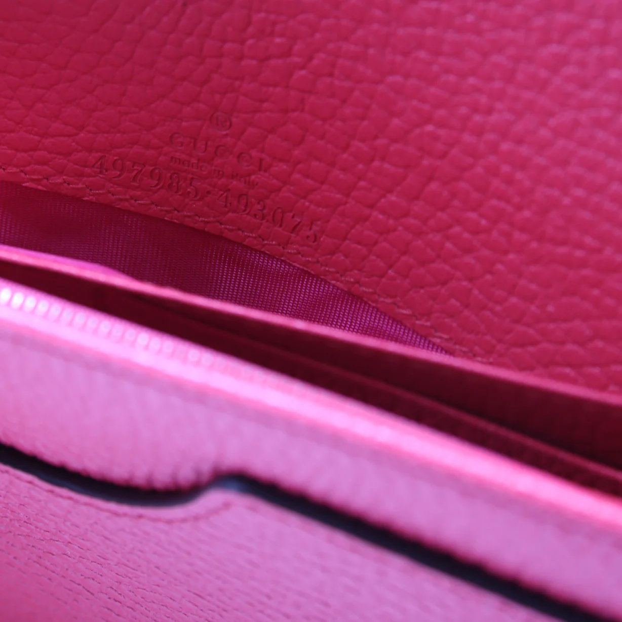 497985 Marmont Mini Chain Bag Pink - Image 9