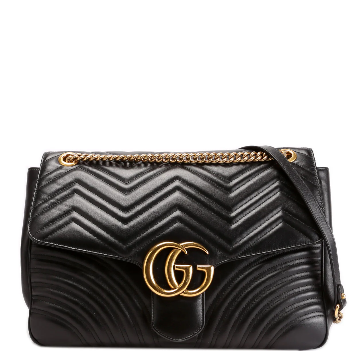 498090 Marmont Large Black