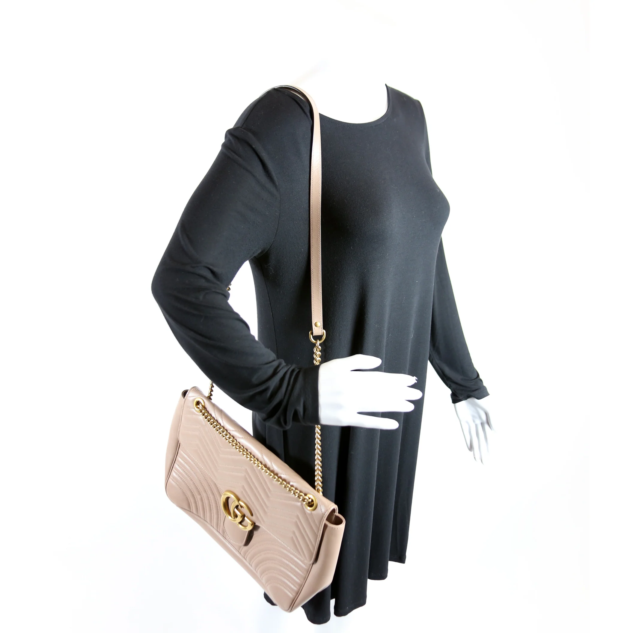 498090 Marmont Large Tan - Image 12