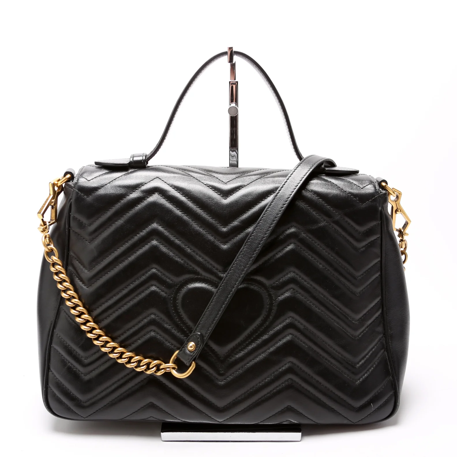 498109 Marmont Top Handle Medium - Image 3