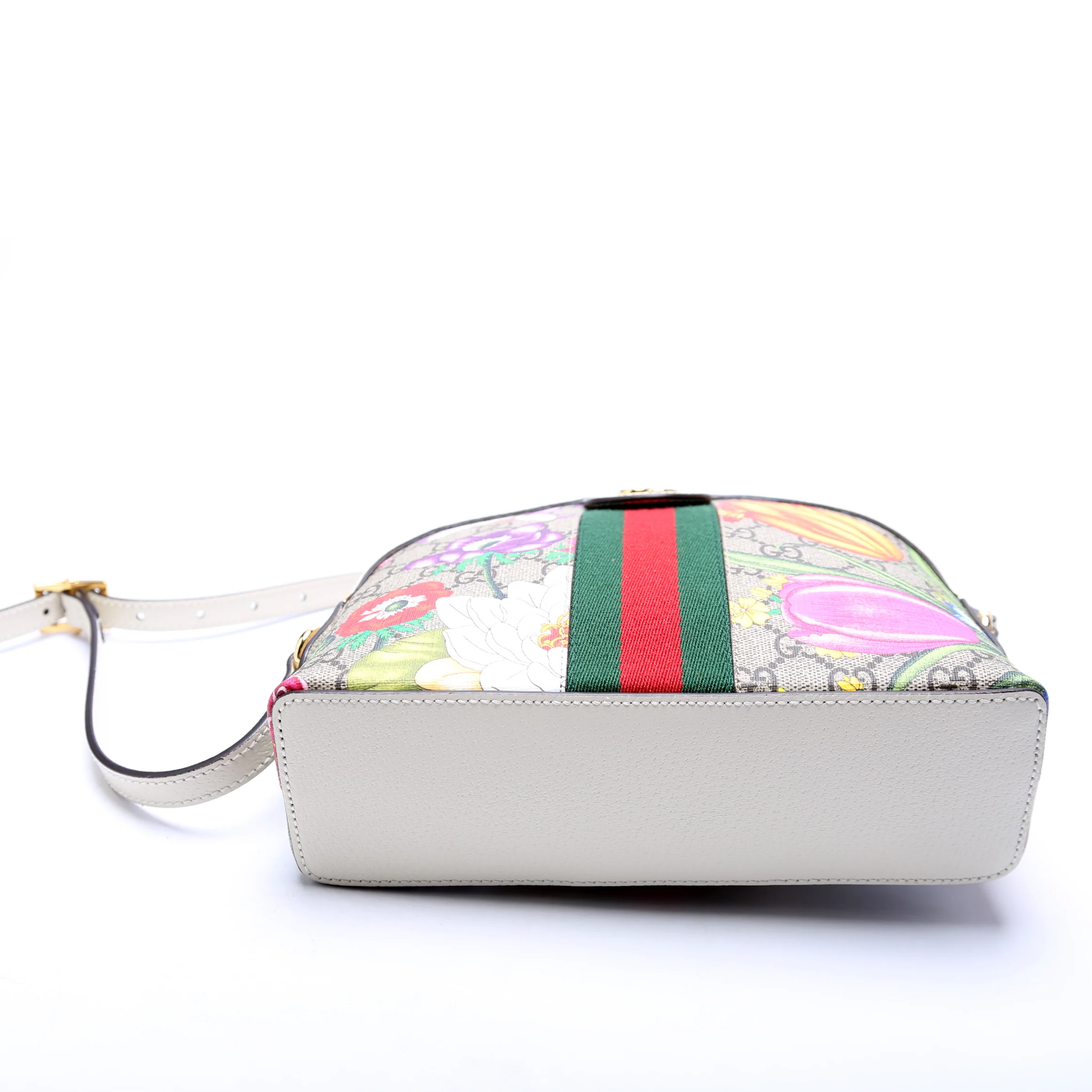 499621 Ophidia GG Flora Small Crossbody - Image 4