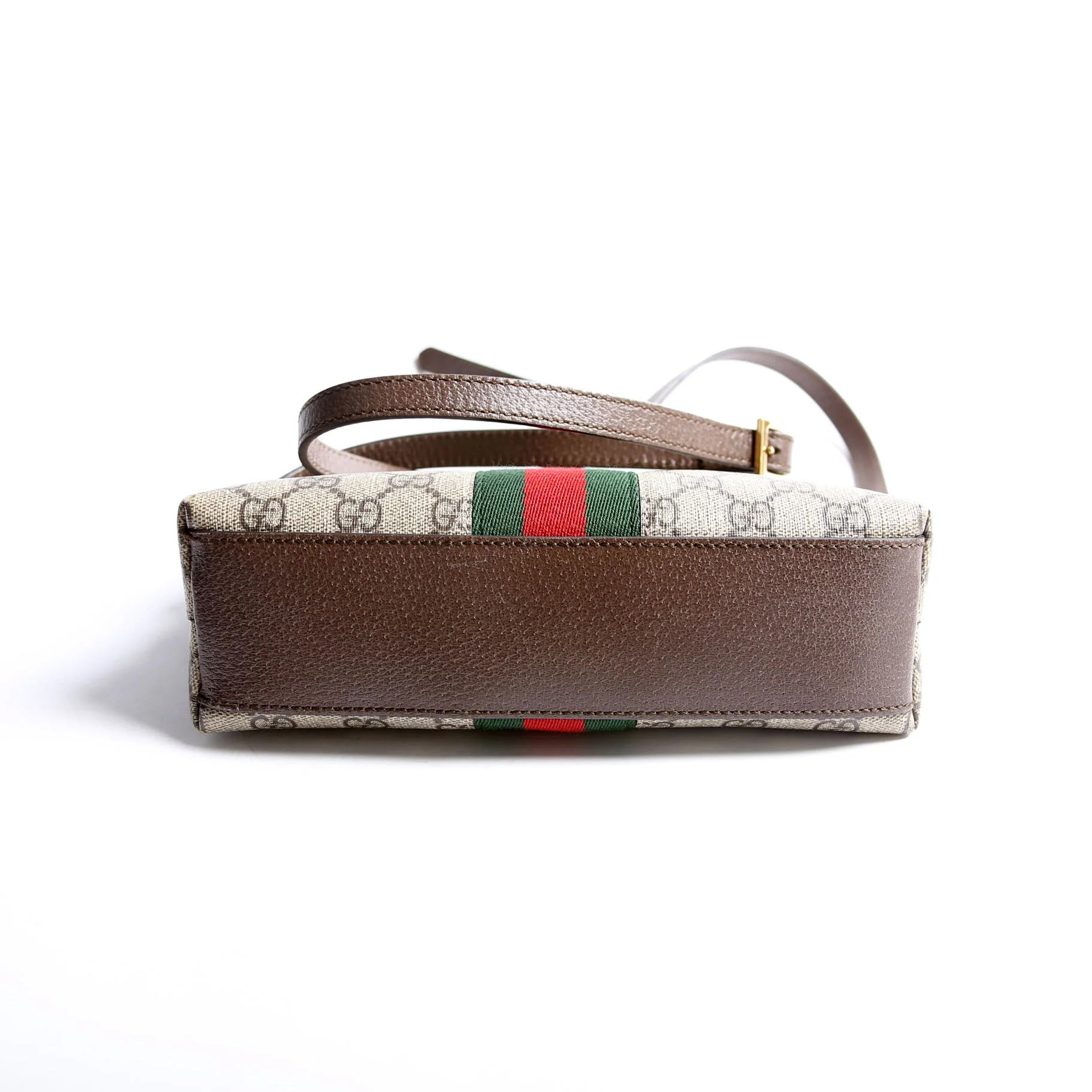 499621 Ophidia GG Small Crossbody Brown - Image 5