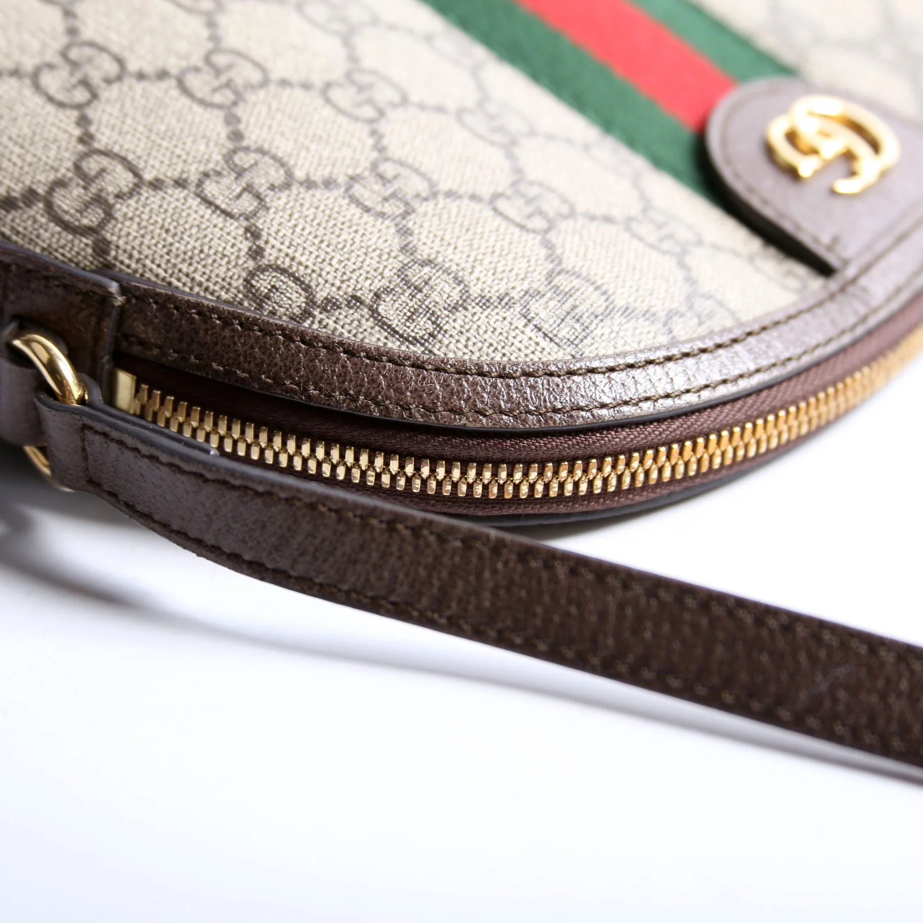 499621 Ophidia GG Small Crossbody Brown - Image 8
