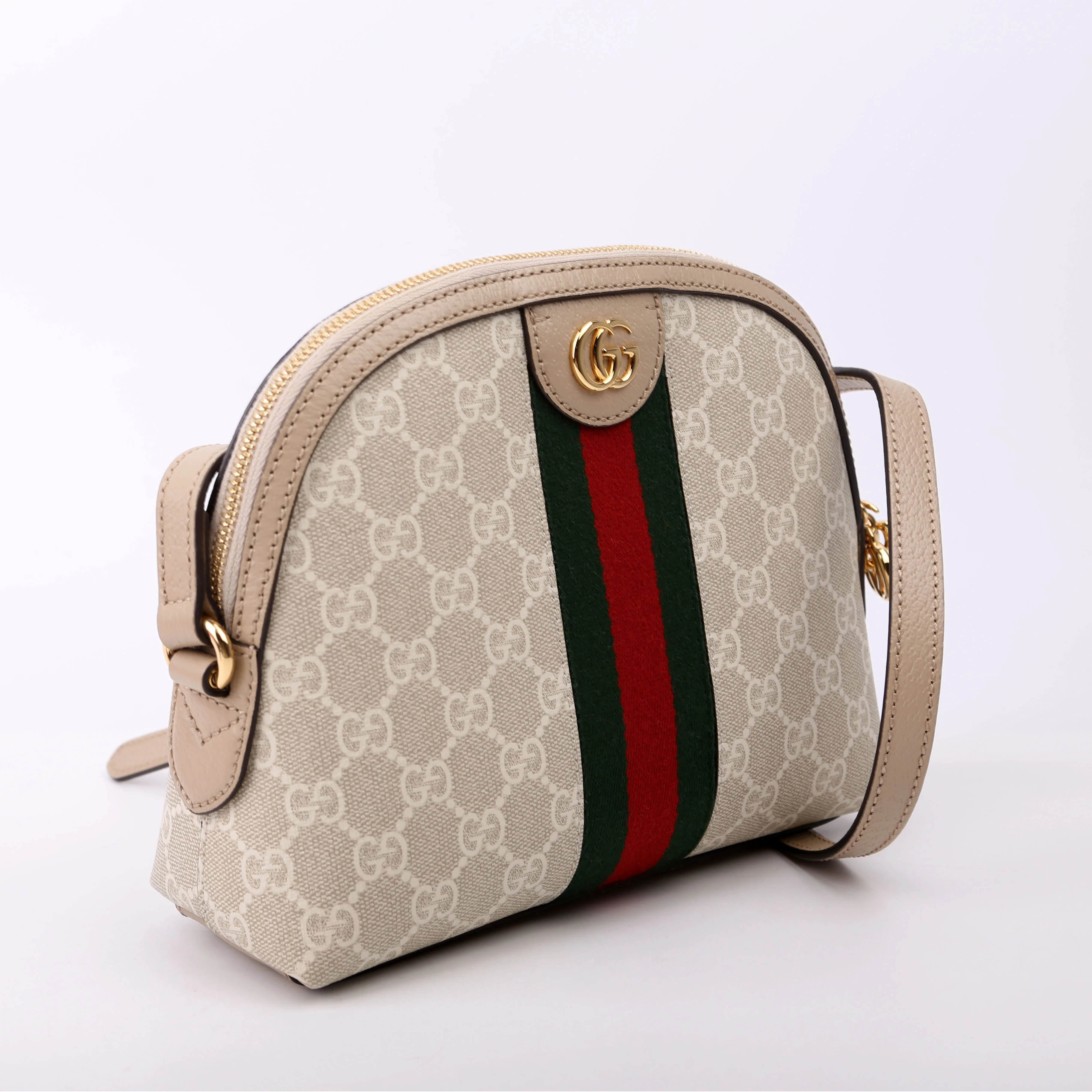 499621 Ophidia GG Small Crossbody Tan - Image 2