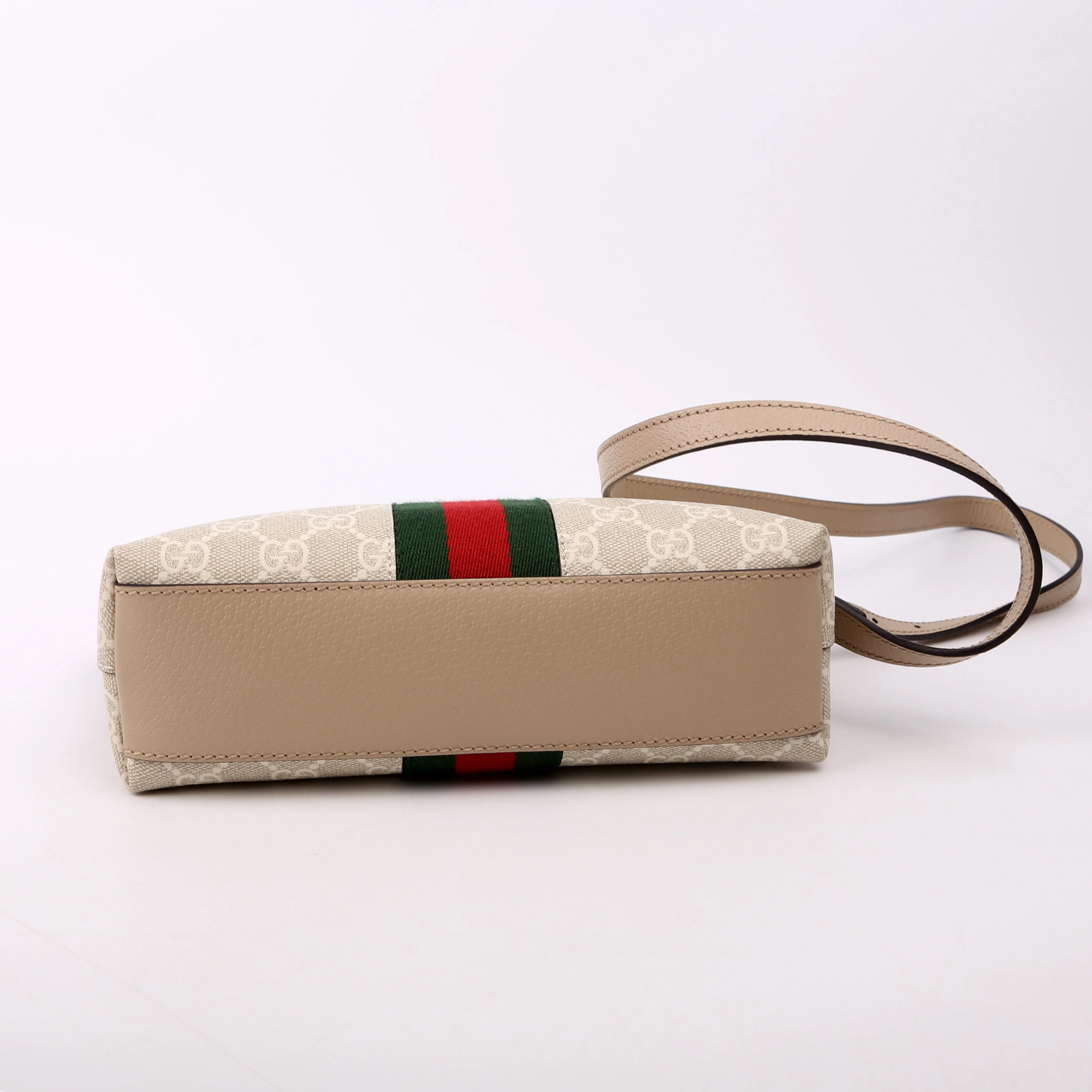 499621 Ophidia GG Small Crossbody Tan - Image 4