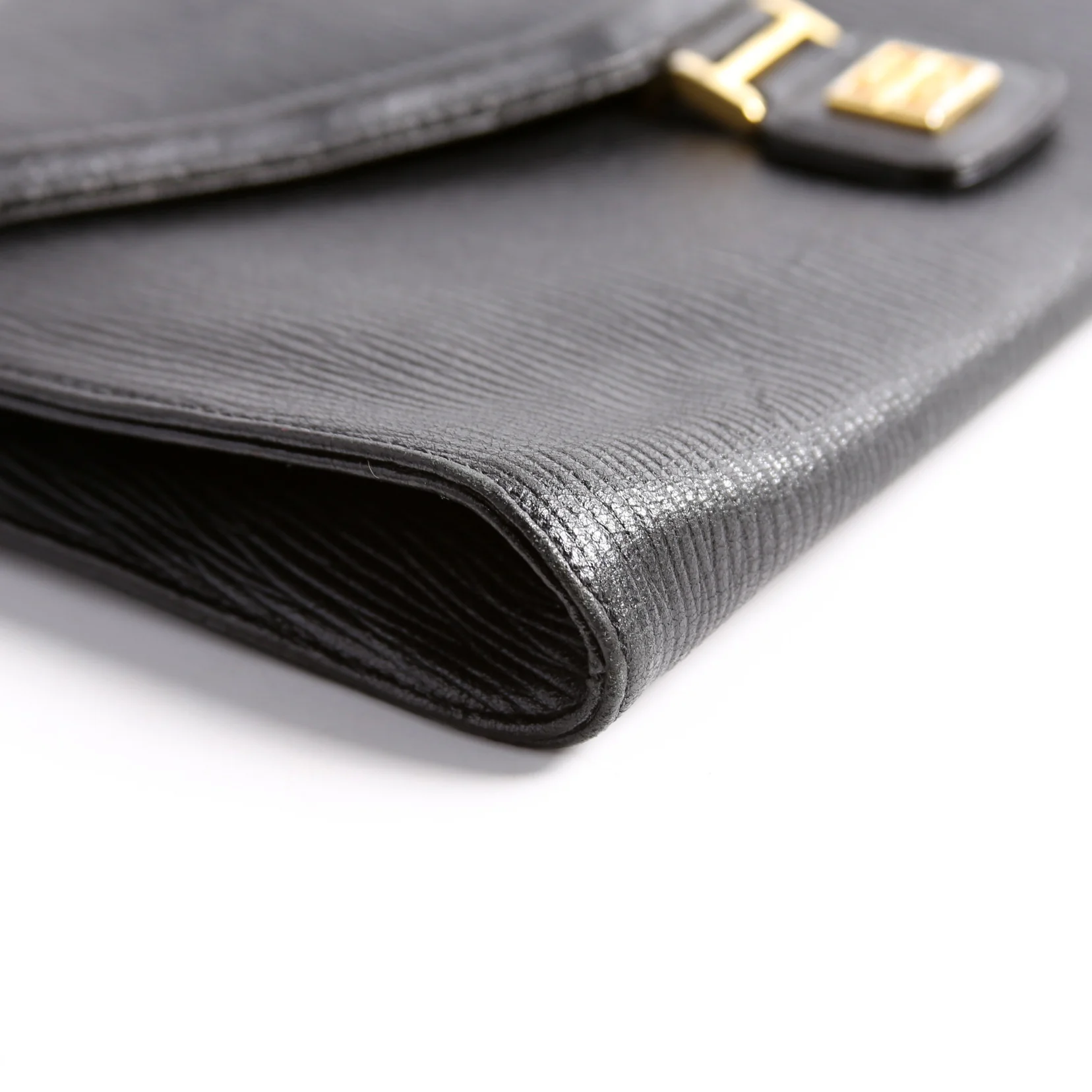 4G Vintage Clutch Black - Image 6
