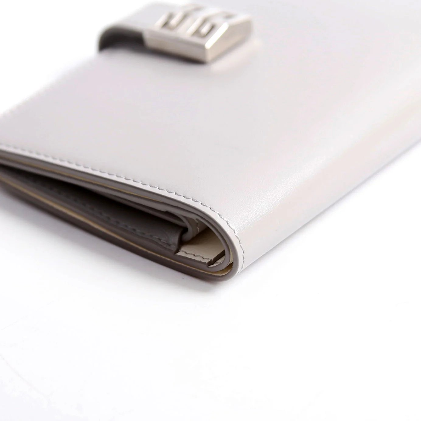 4G Wallet Box Leather Gray - Image 6