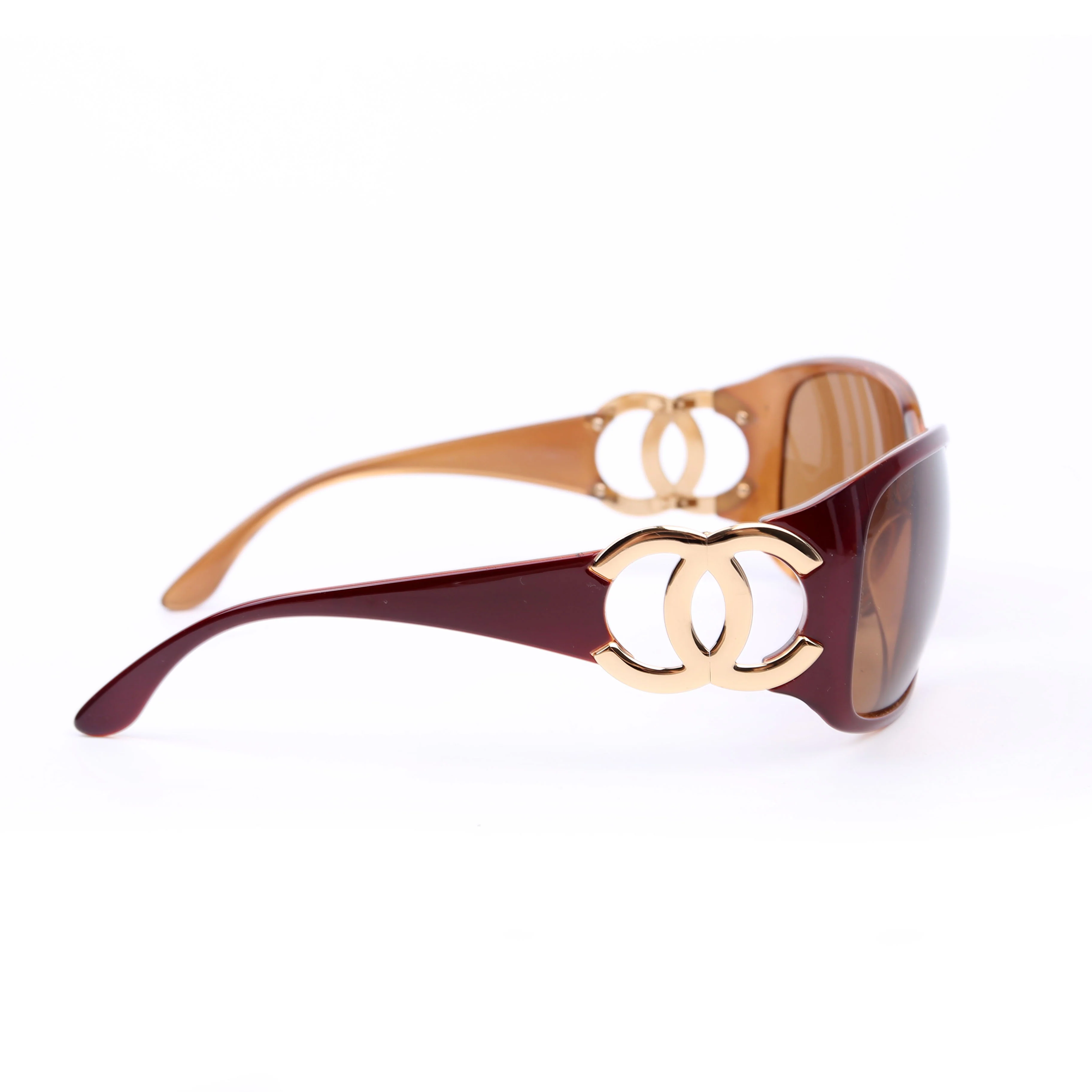 5014 CC Acetate Sunglasses Brown - Image 3