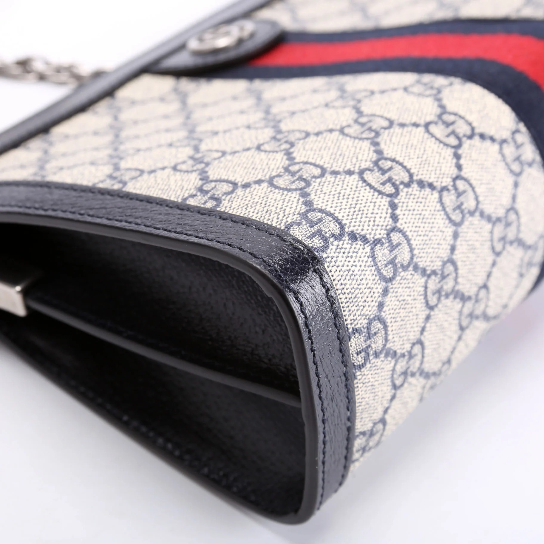 503877 GG Supreme Ophidia Small Chain Blue/Red/Beige - Image 5