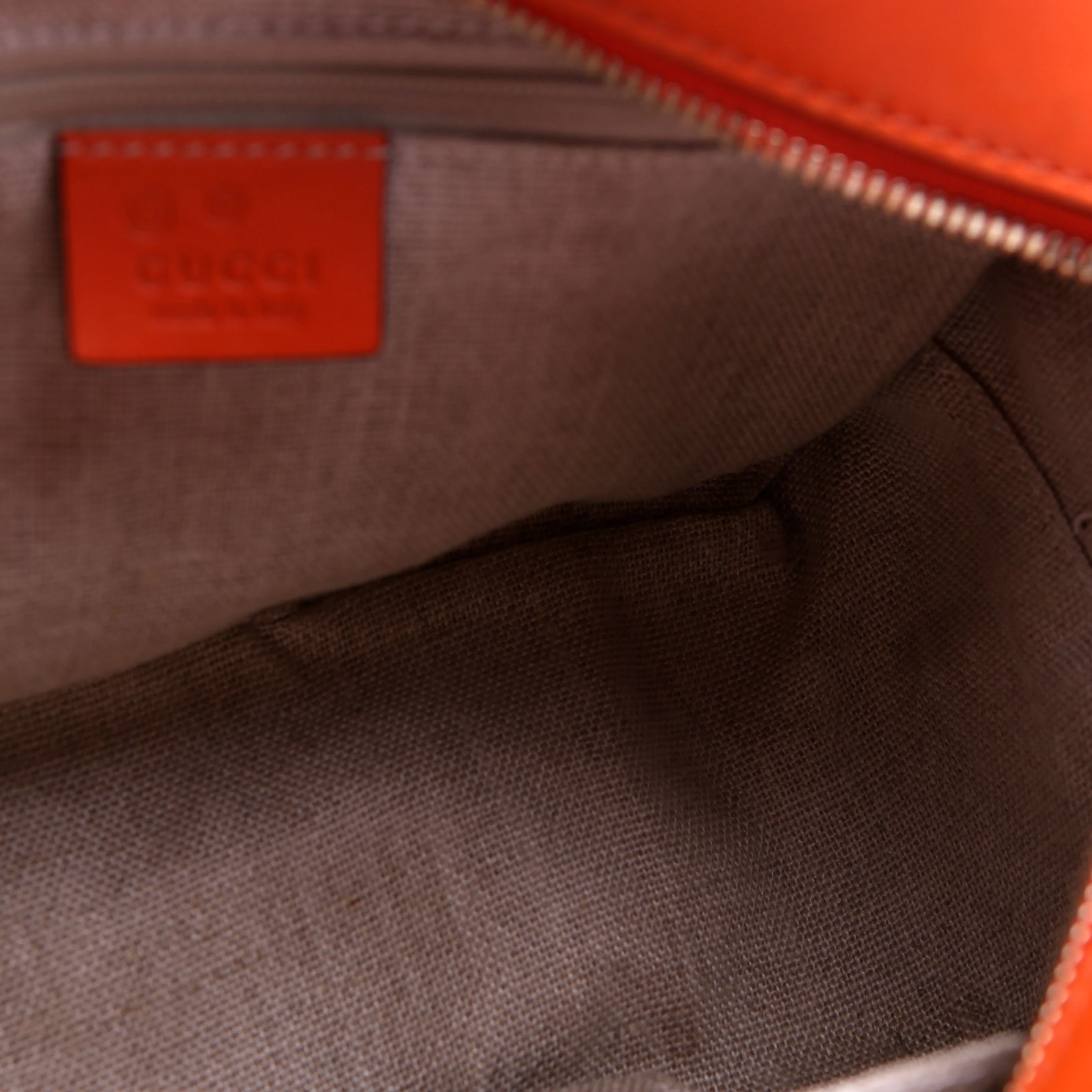 510289 Micro Guccissima Small Crossbody Orange - Image 17