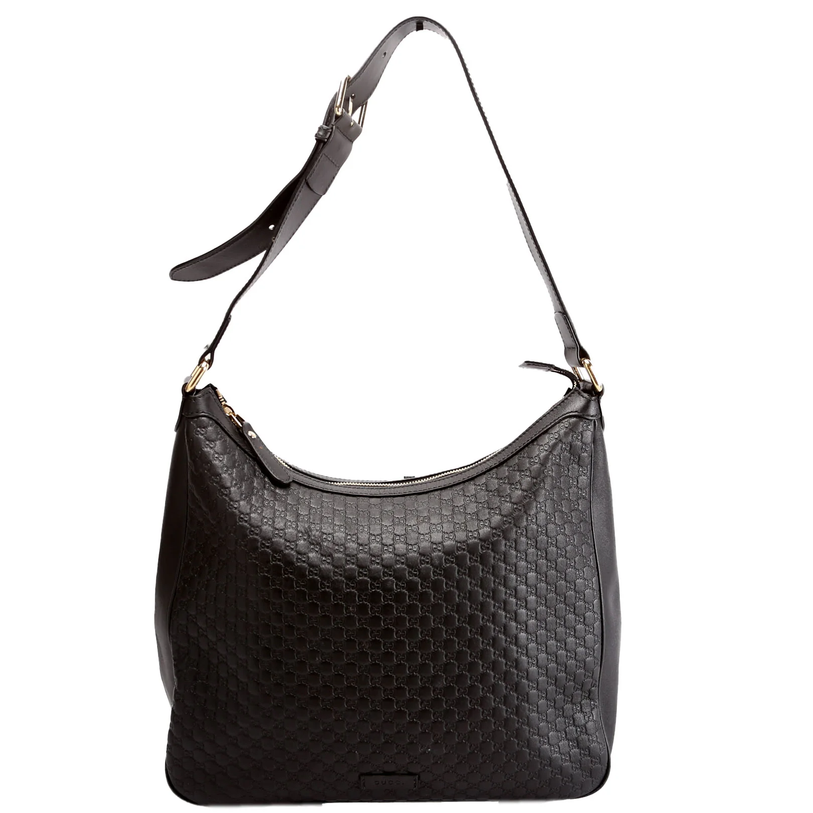 510292 Guccissima Hobo Black