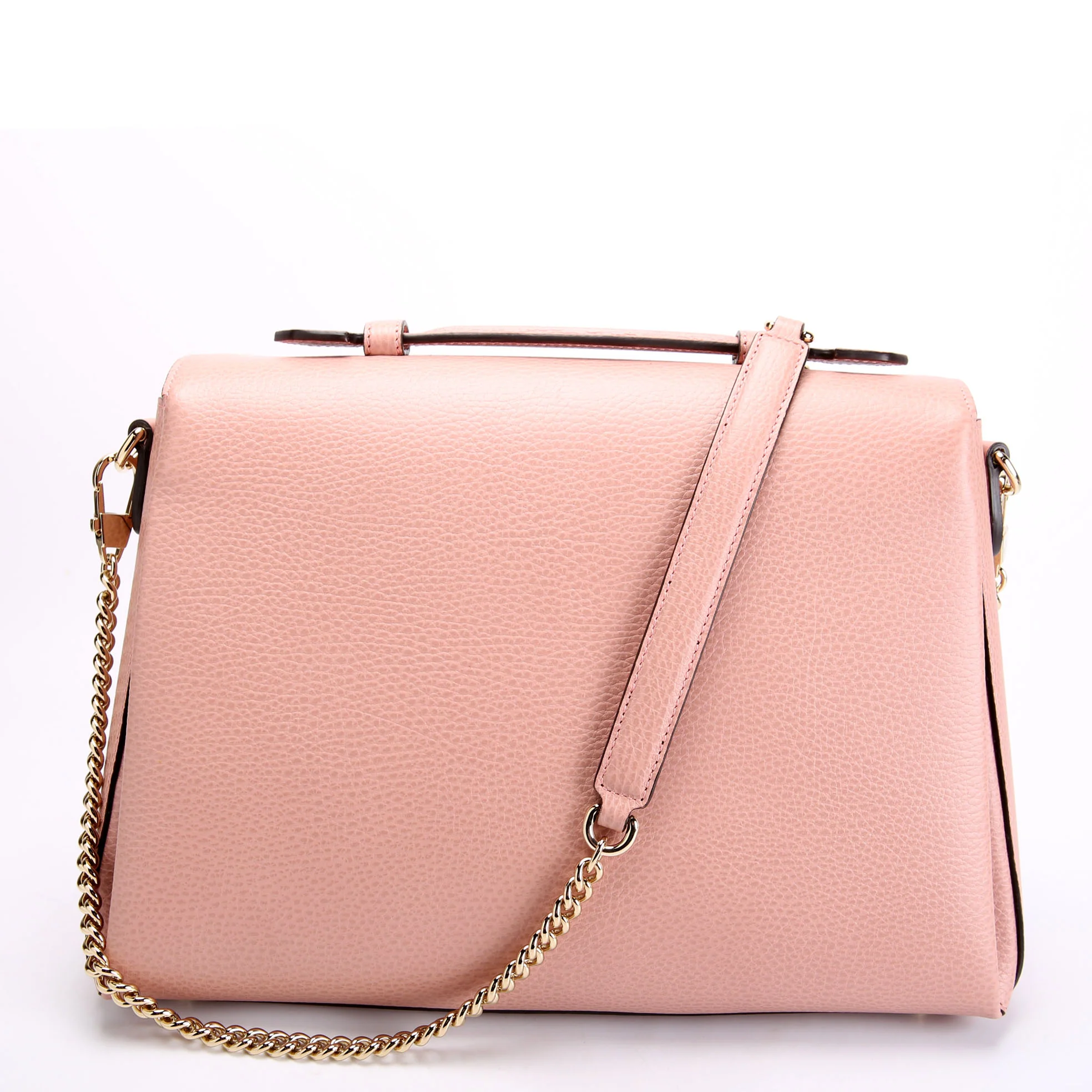 510306 Large Interlocking GG Shoulder Pink - Image 3
