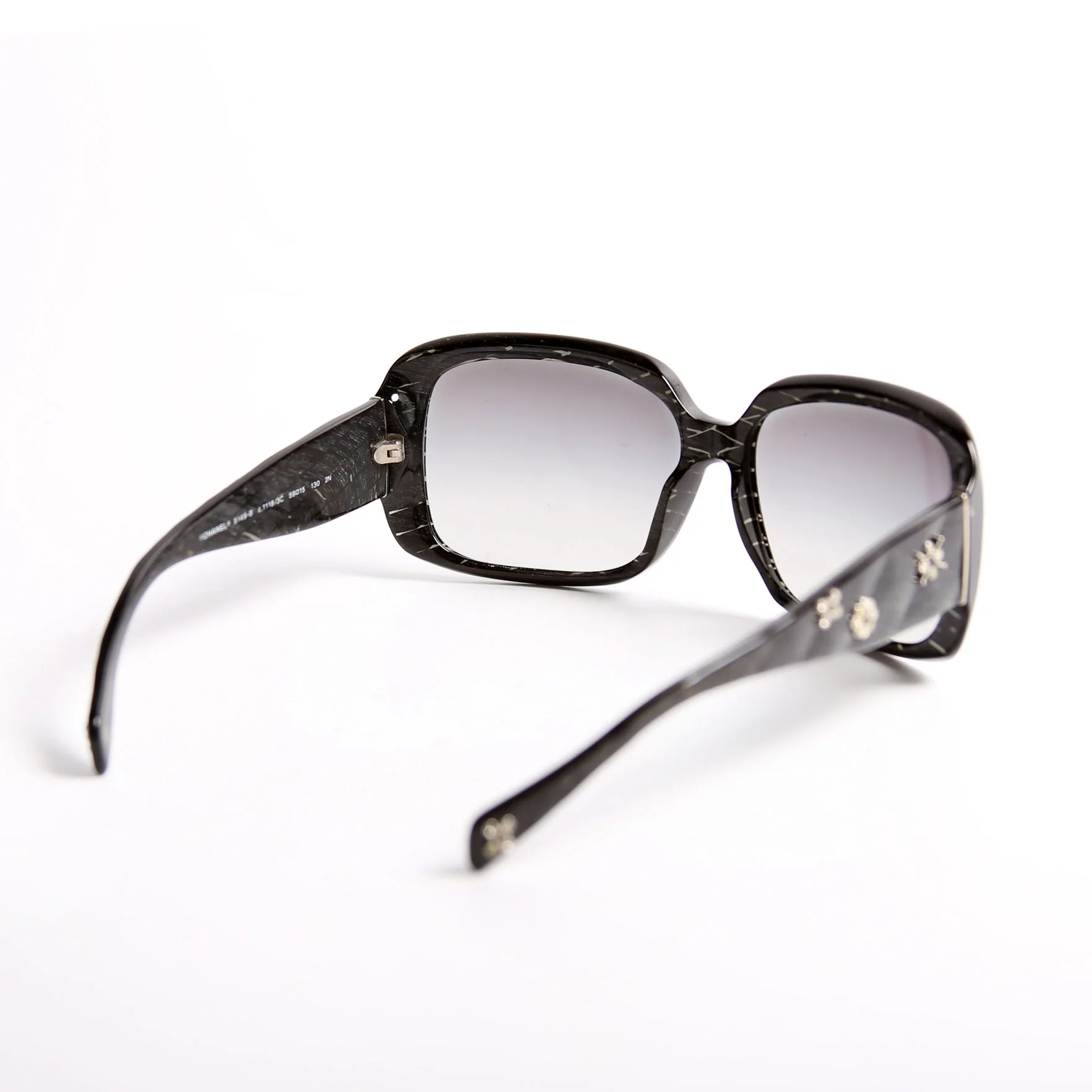 5149-B Crystal Sunglasses Black - Image 4