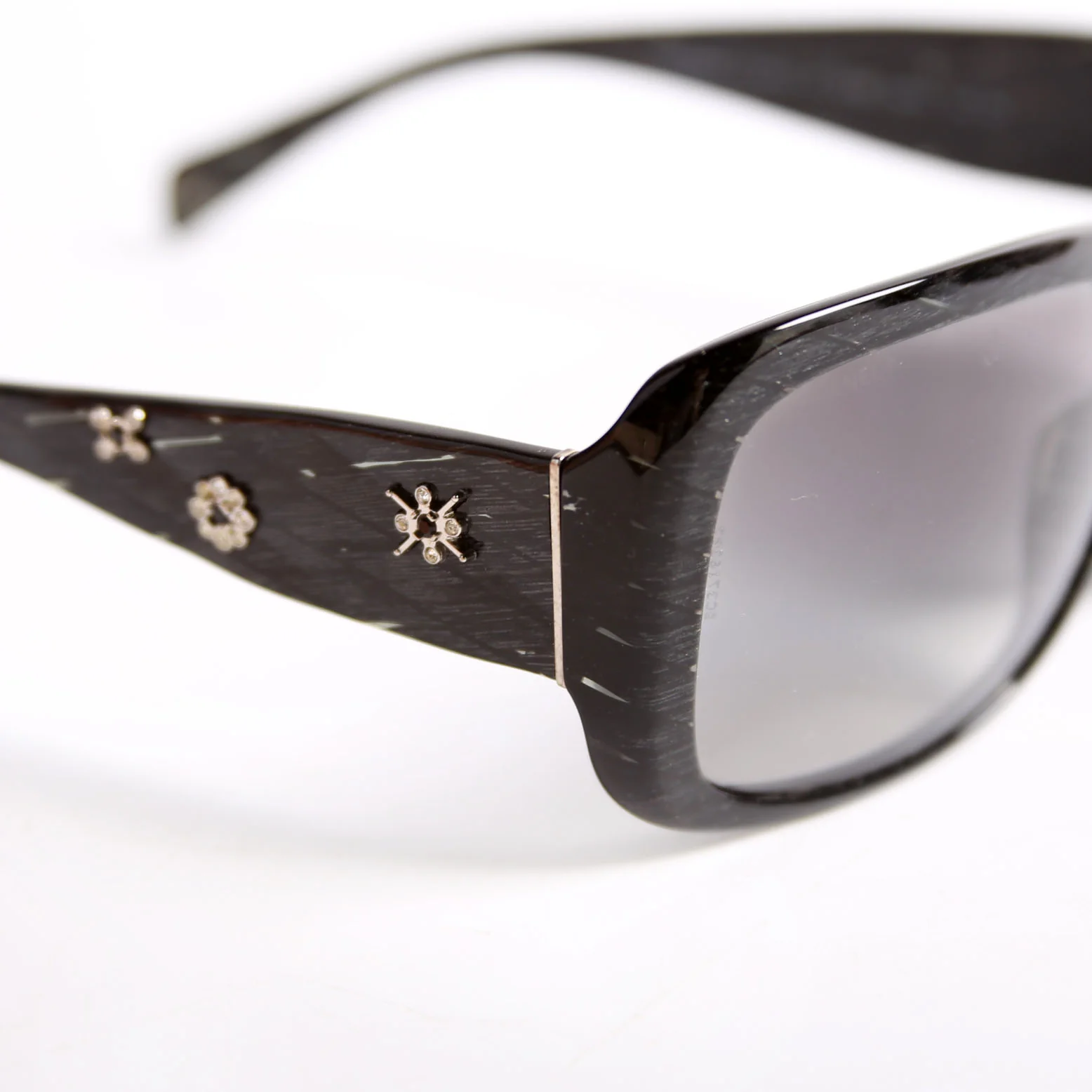 5149-B Crystal Sunglasses Black - Image 8