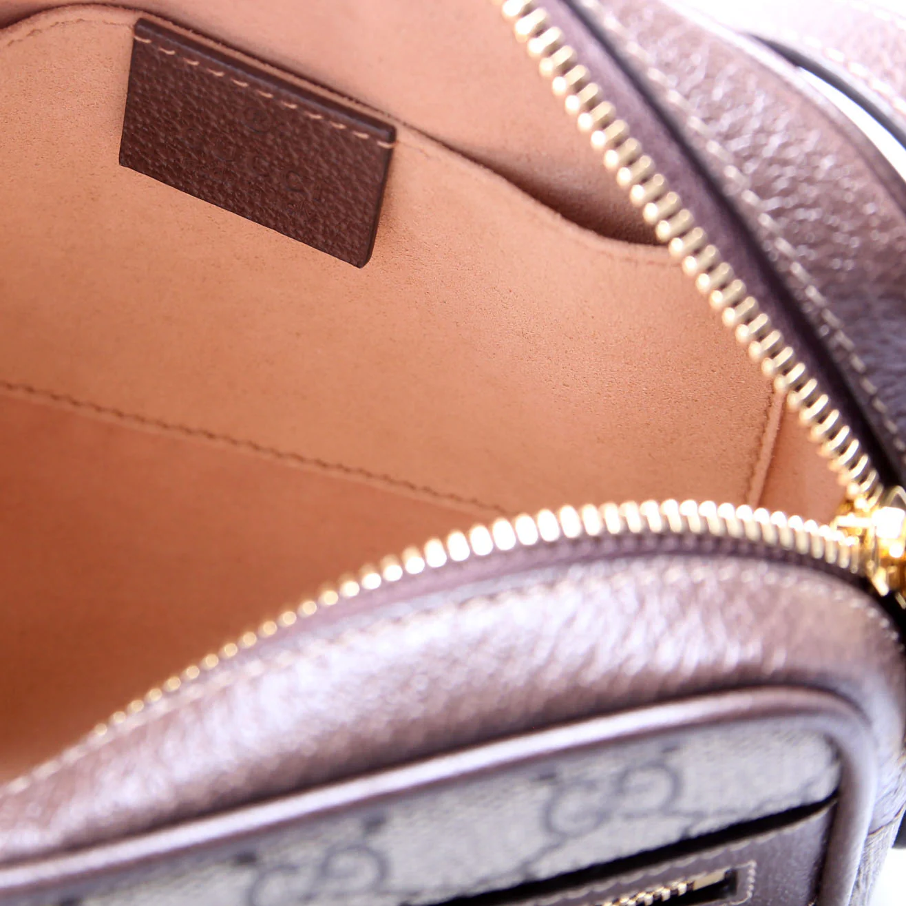 517350 Ophidia Small Shoulder Bag Brown - Image 7
