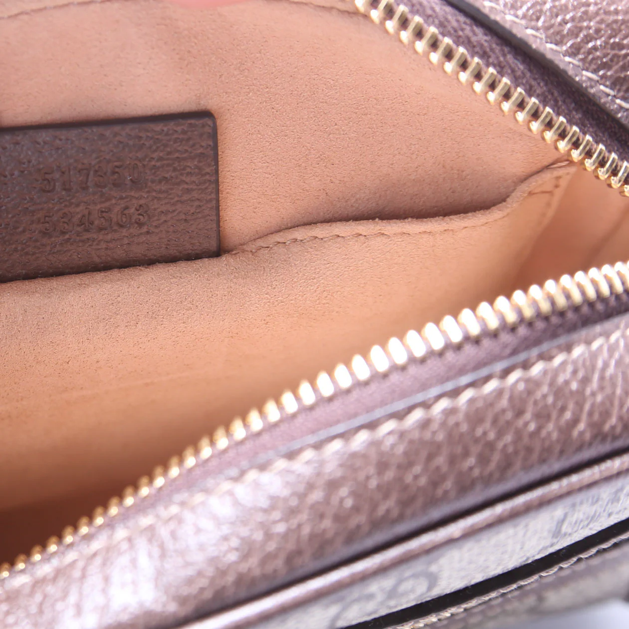 517350 Ophidia Small Shoulder Bag Brown - Image 9