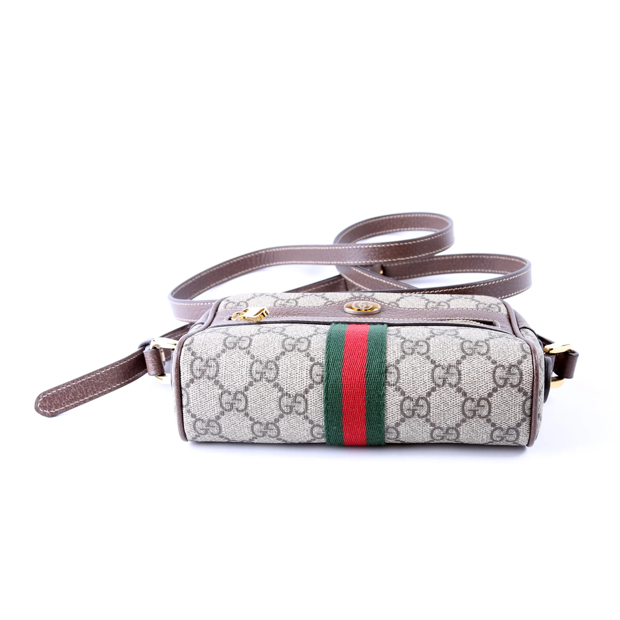 517350 GG Supreme Mini Ophidia Brown - Image 5
