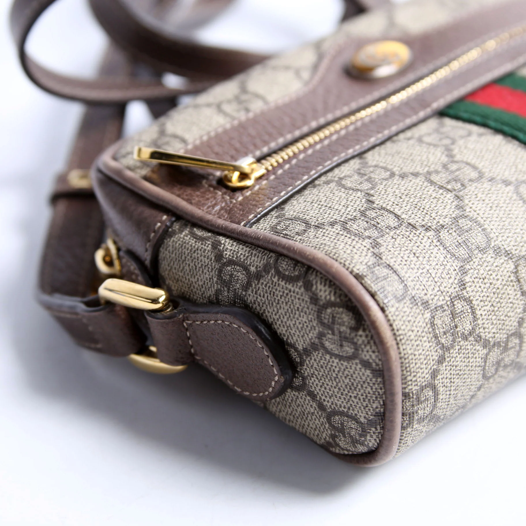 517350 GG Supreme Mini Ophidia Brown - Image 4