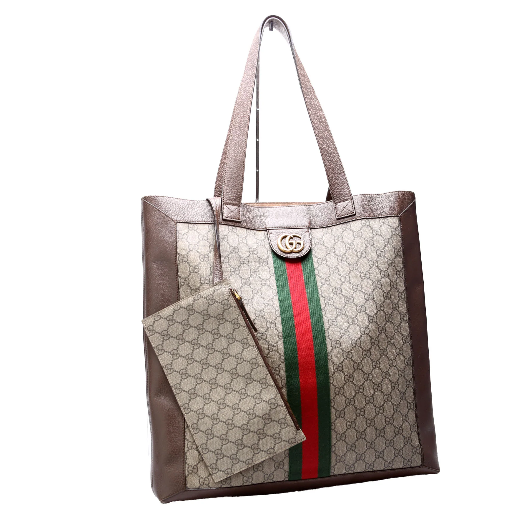 519335 Ophidia Soft GG Supreme Large Tote Brown - Image 2