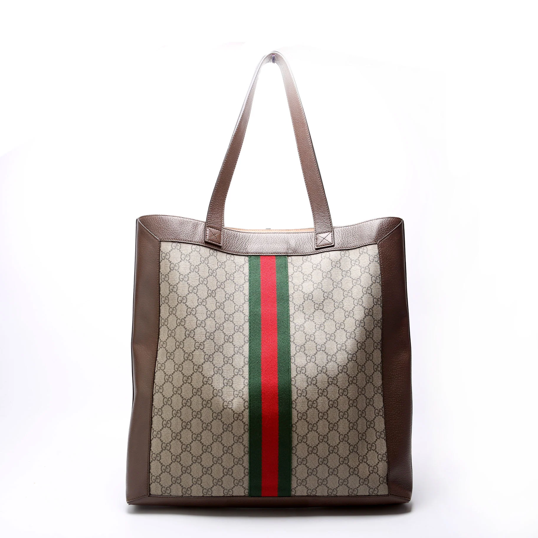 519335 Ophidia Soft GG Supreme Large Tote Brown - Image 3
