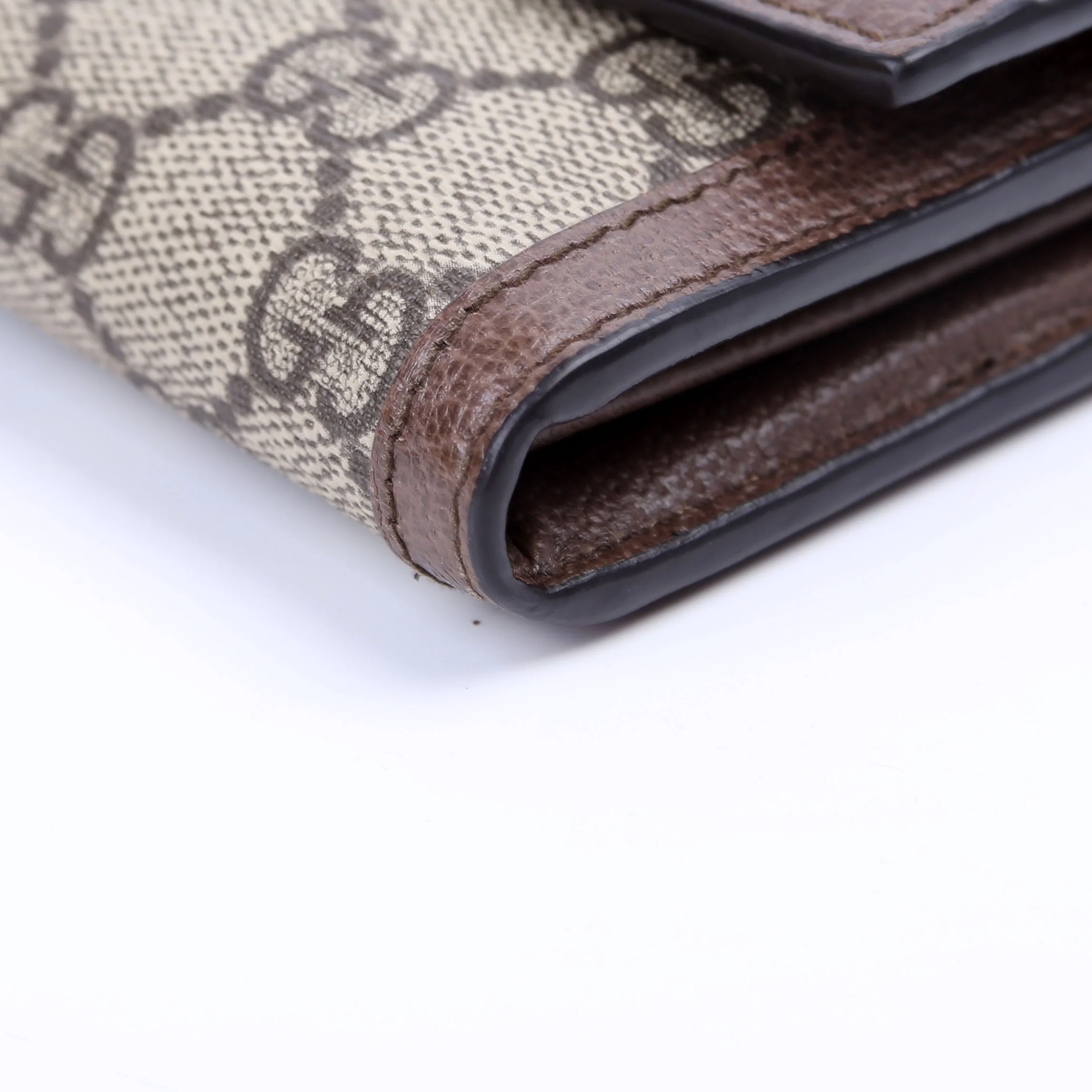 523153 GG Supreme Ophidia Flap Wallet Brown - Image 7