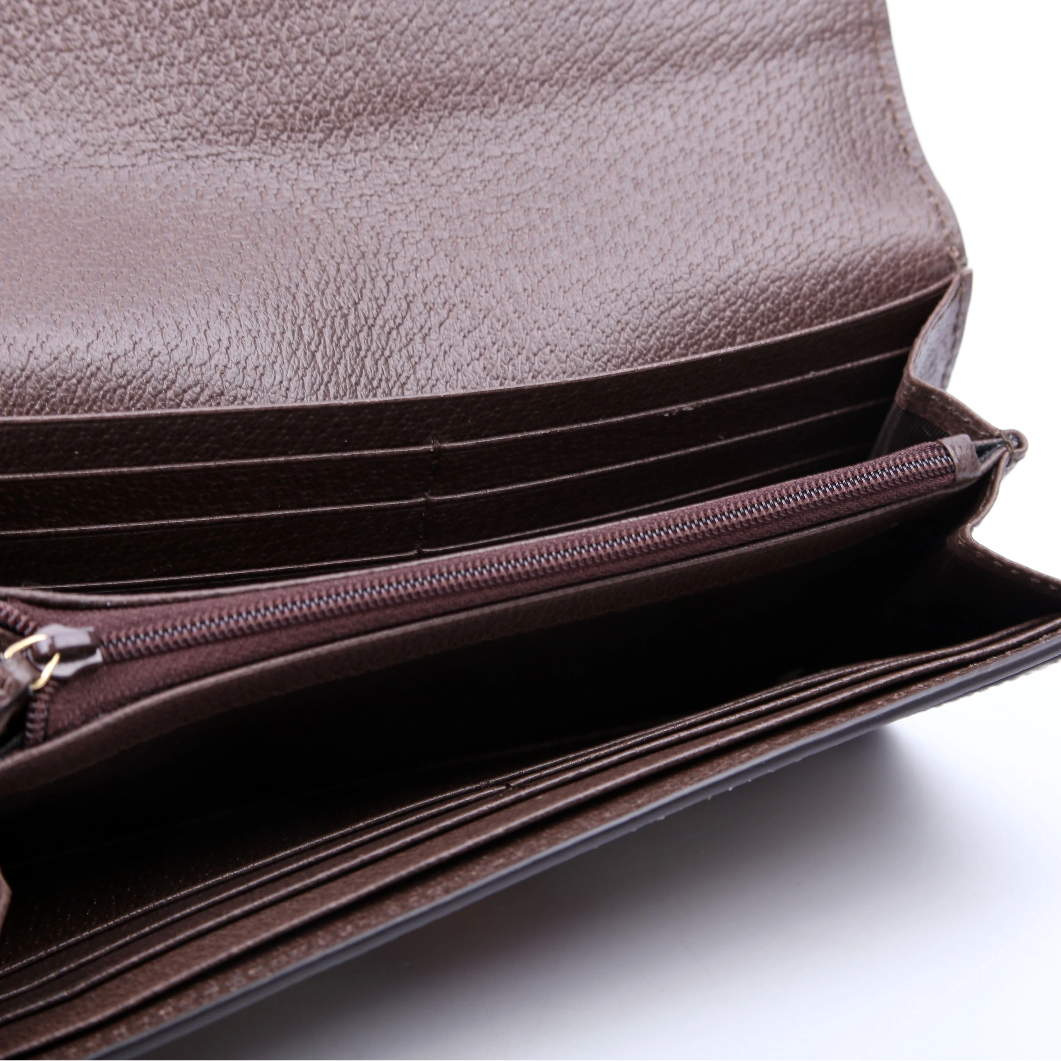 523153 Ophidia Flap Wallet Brown - Image 8