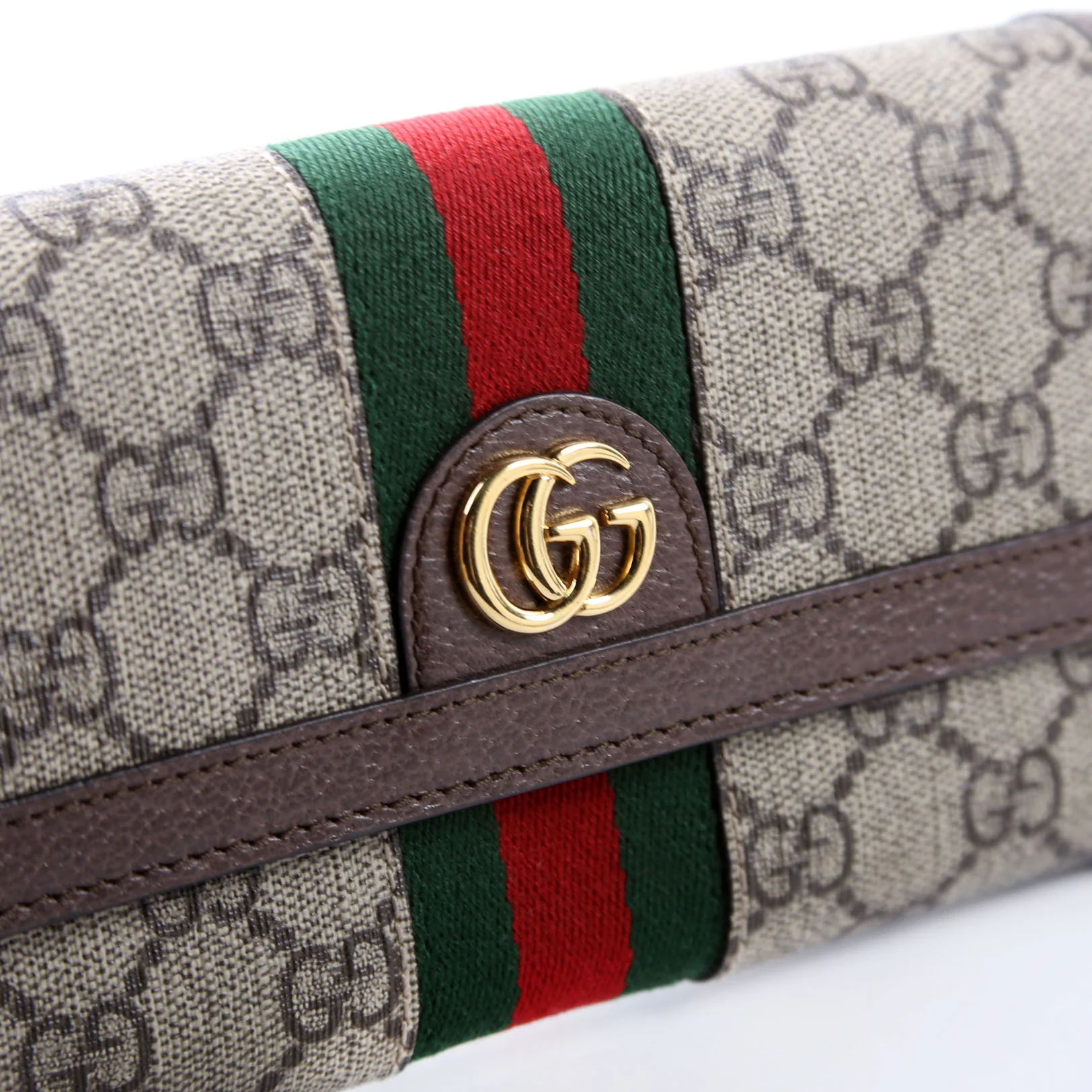 523153 Ophidia Flap Wallet Brown - Image 10