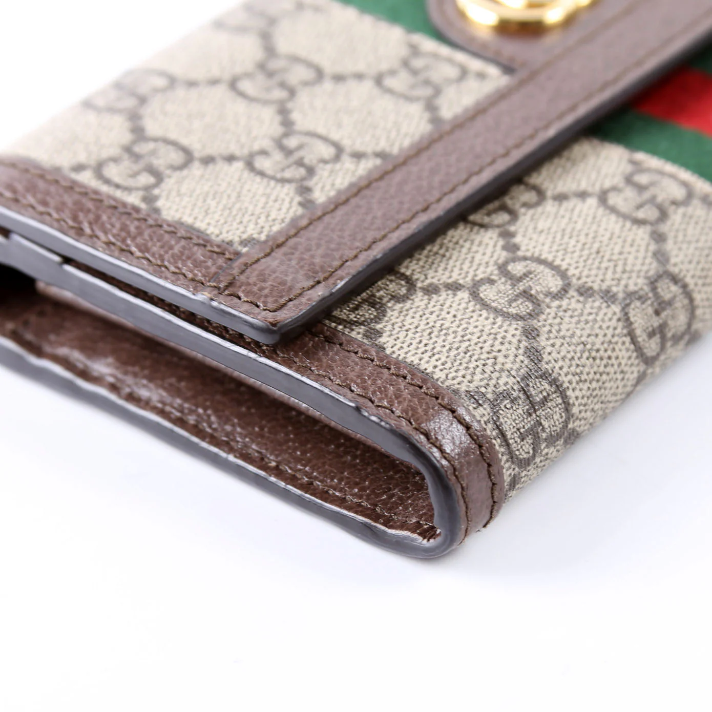523153 Ophidia Flap Wallet Brown - Image 6