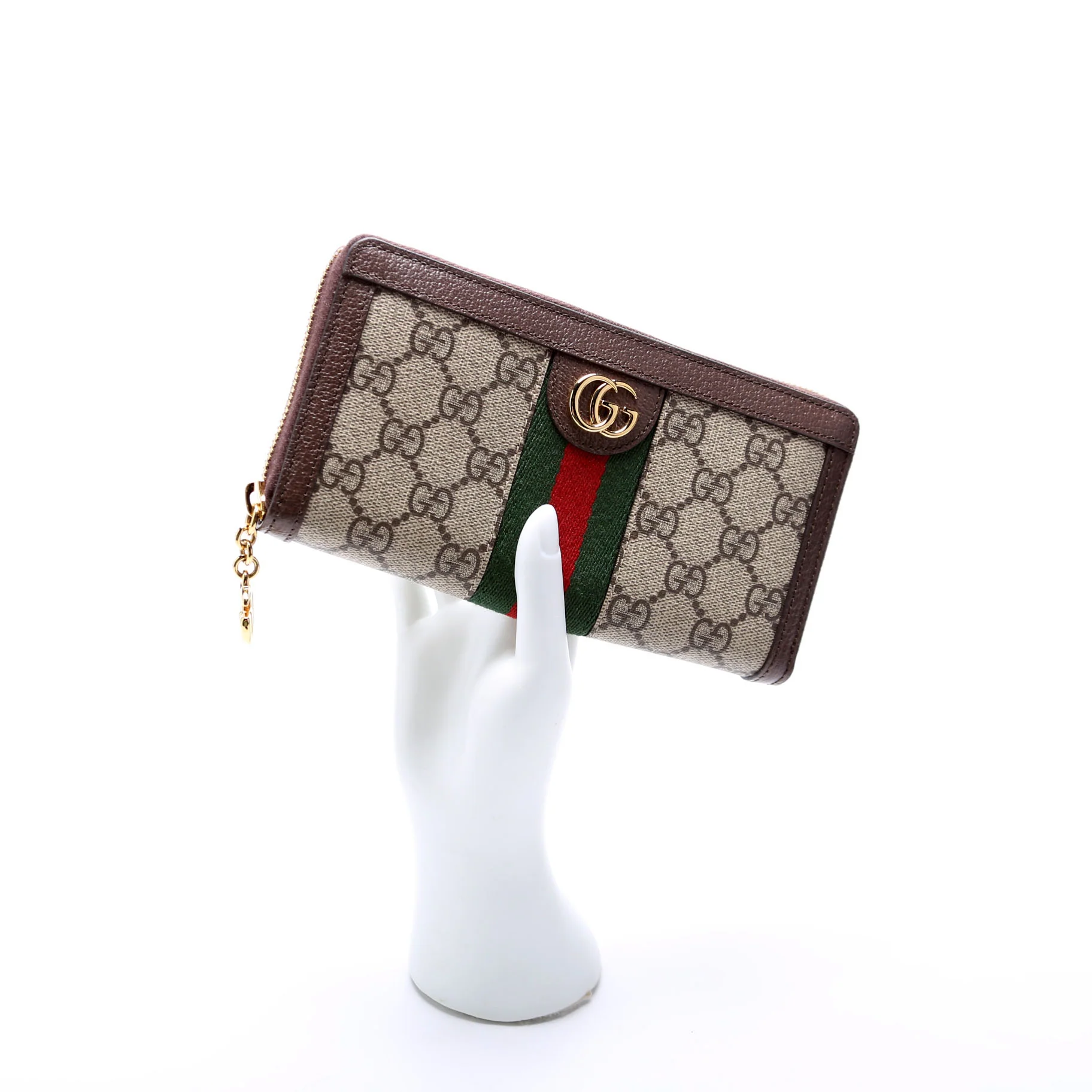 523154 GG Supreme Ophidia Zip Wallet - Image 8