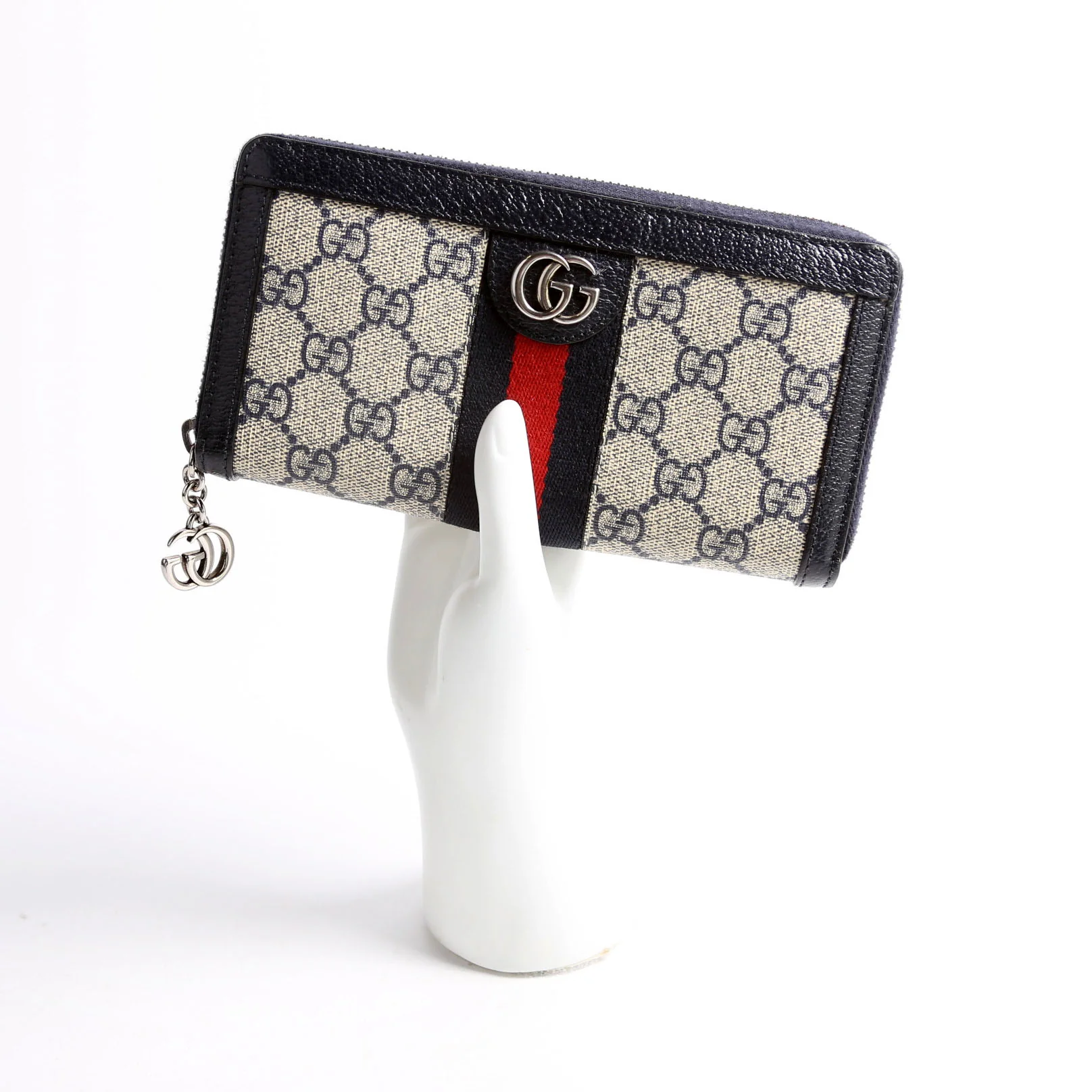 523154 GG Supreme Ophidia Zip Wallet - Image 9