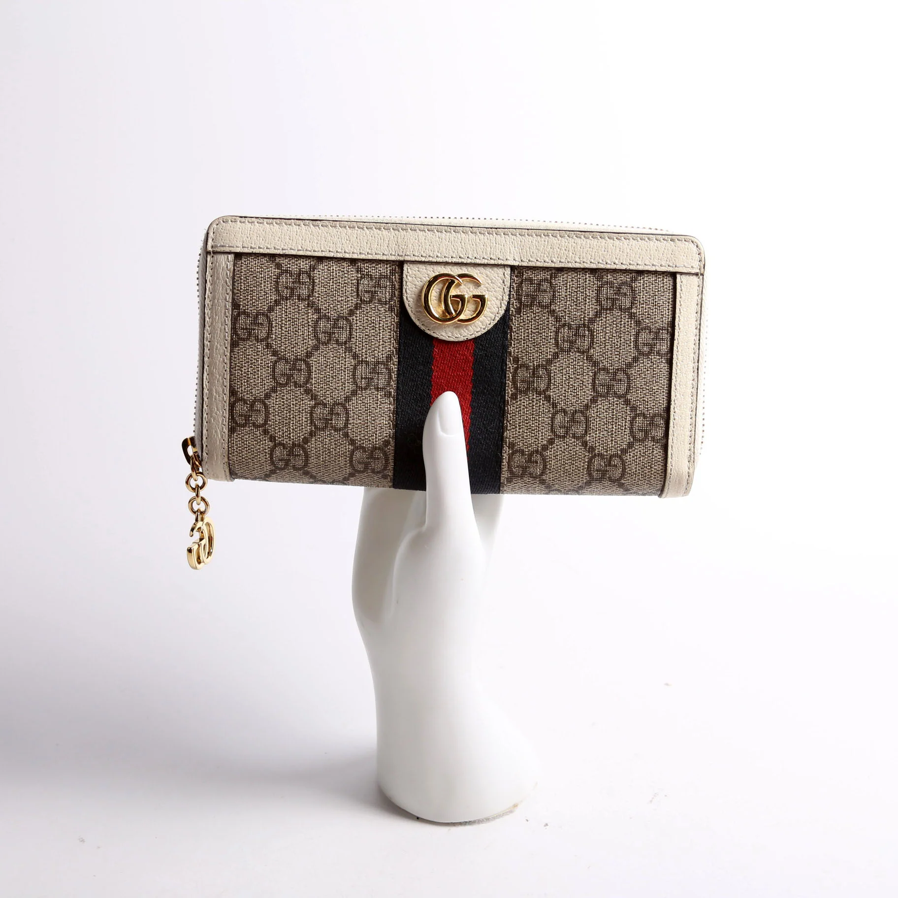 523154 GG Supreme Ophidia Zip Wallet - Image 8
