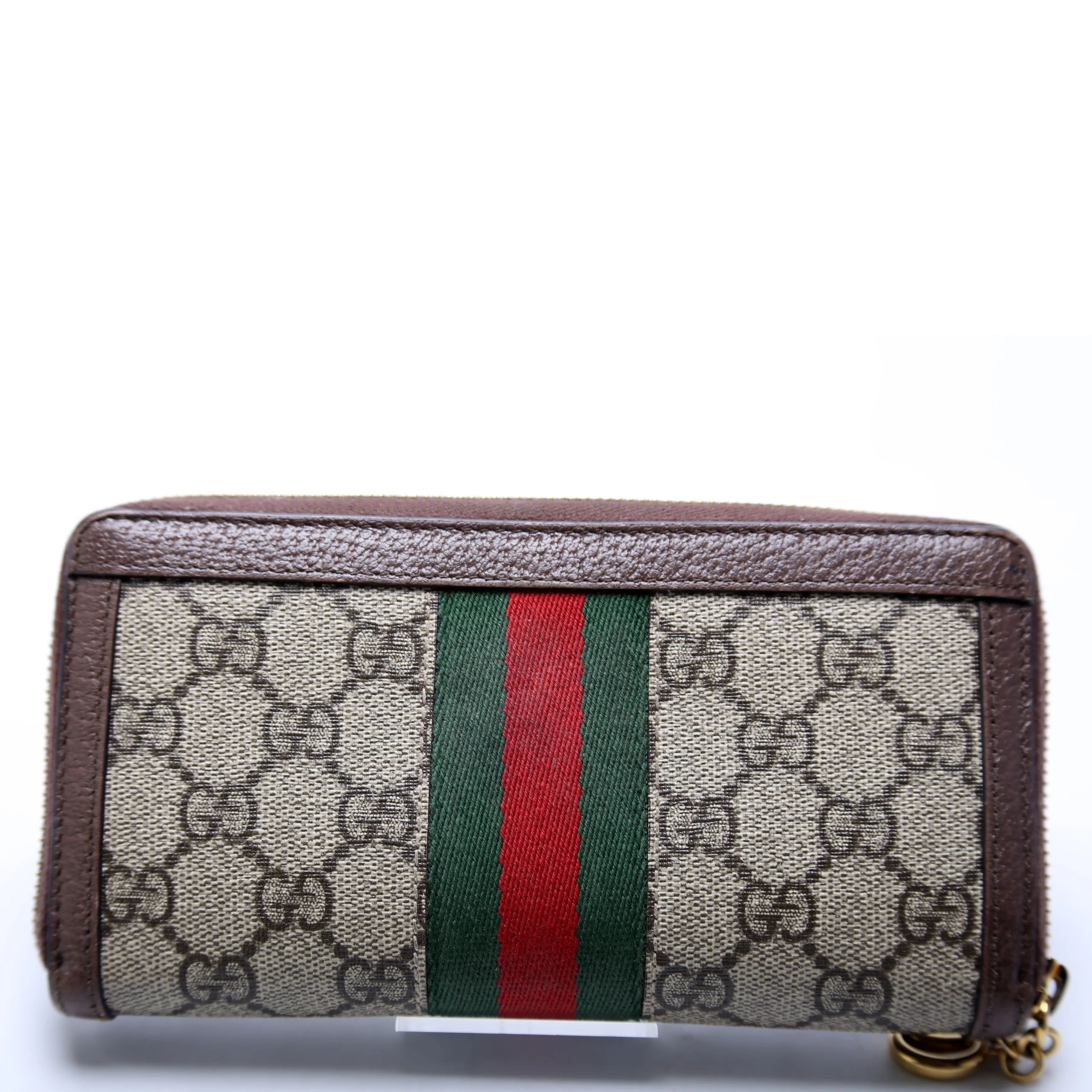 523154 GG Supreme Ophidia Zip Wallet Brown - Image 4