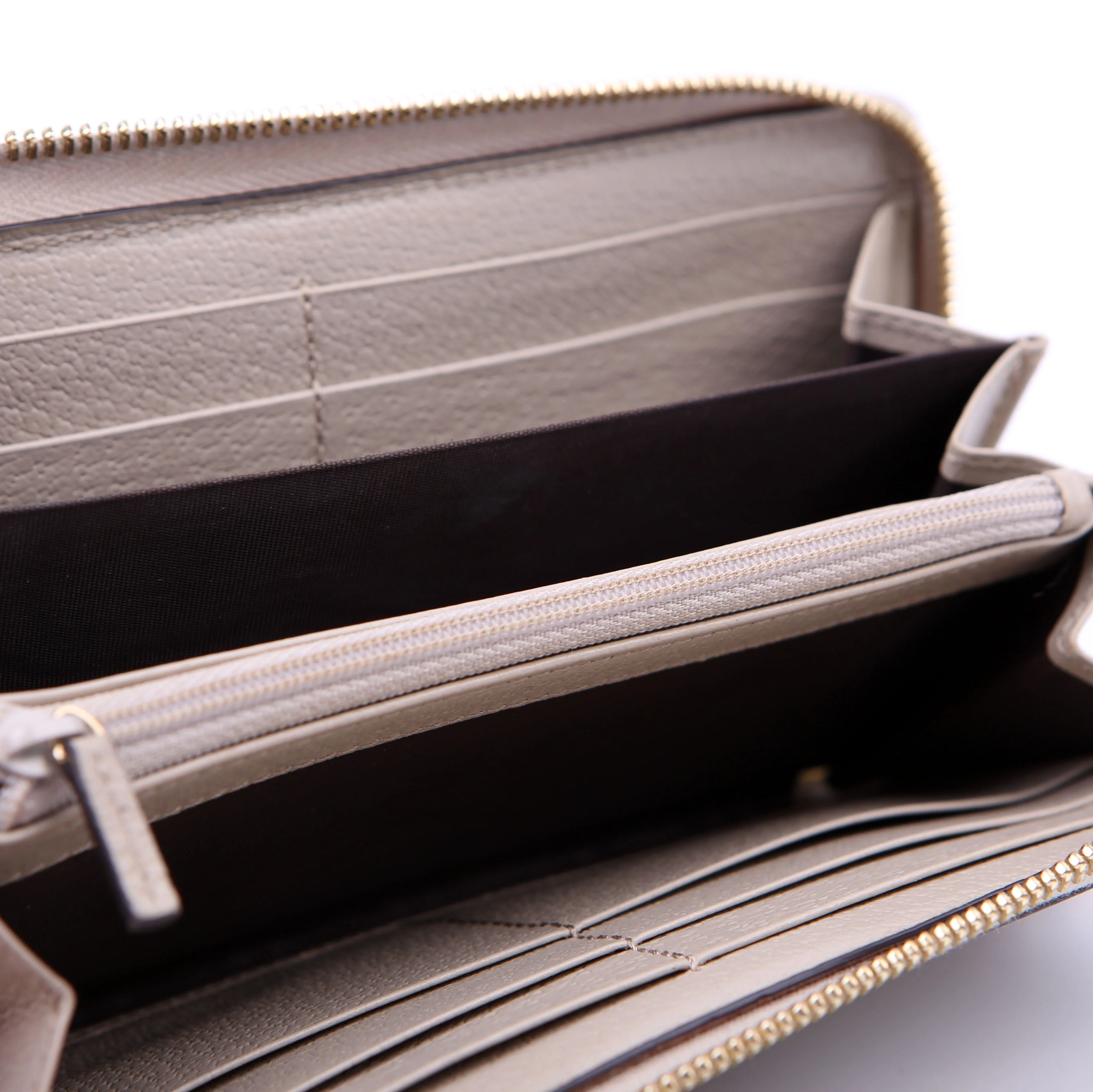 523154 GG Supreme Ophidia Zip Wallet Tan - Image 14