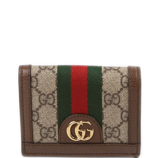 523155 Ophidia GG Card Case Wallet