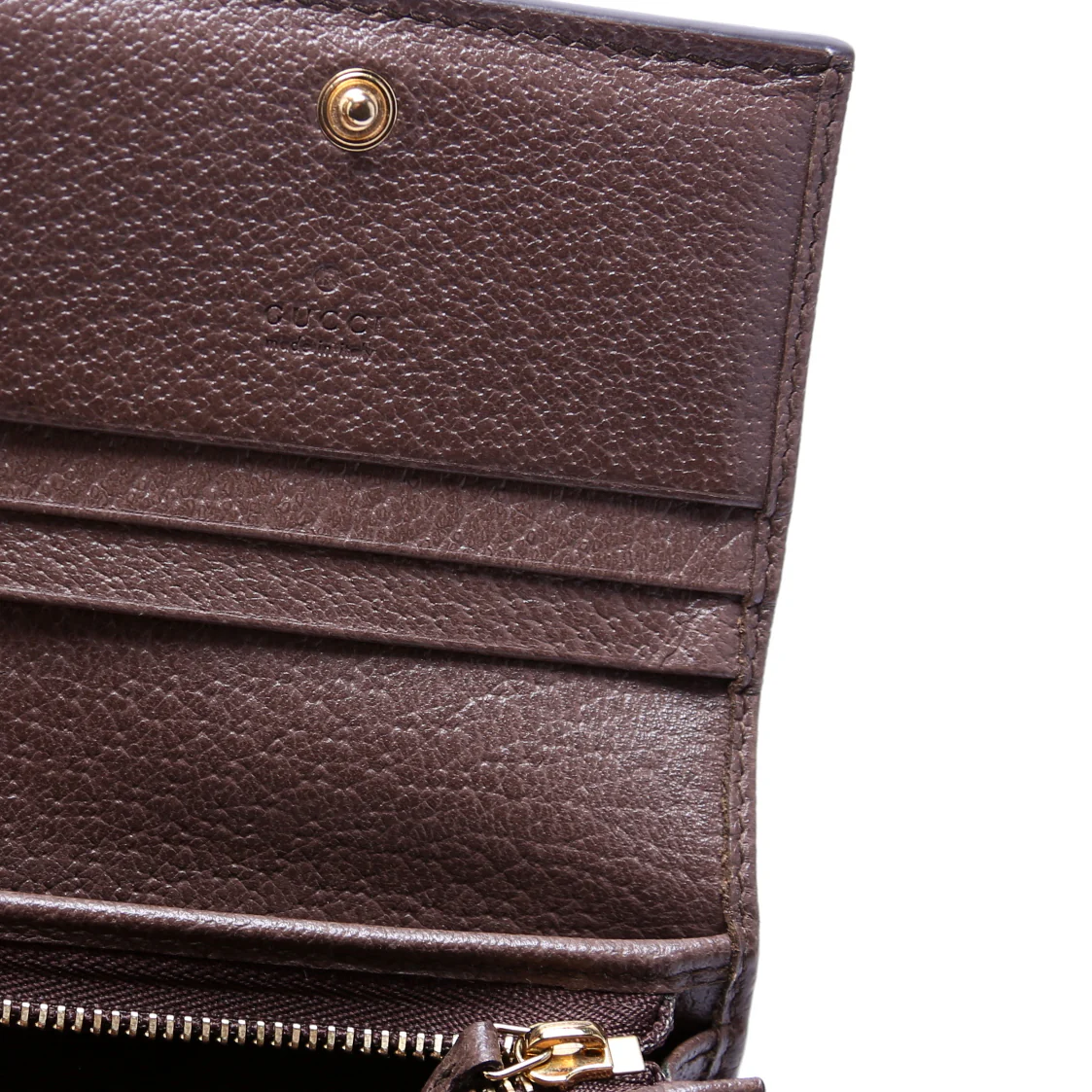 523155 Ophidia GG Card Case Wallet Brown - Image 6