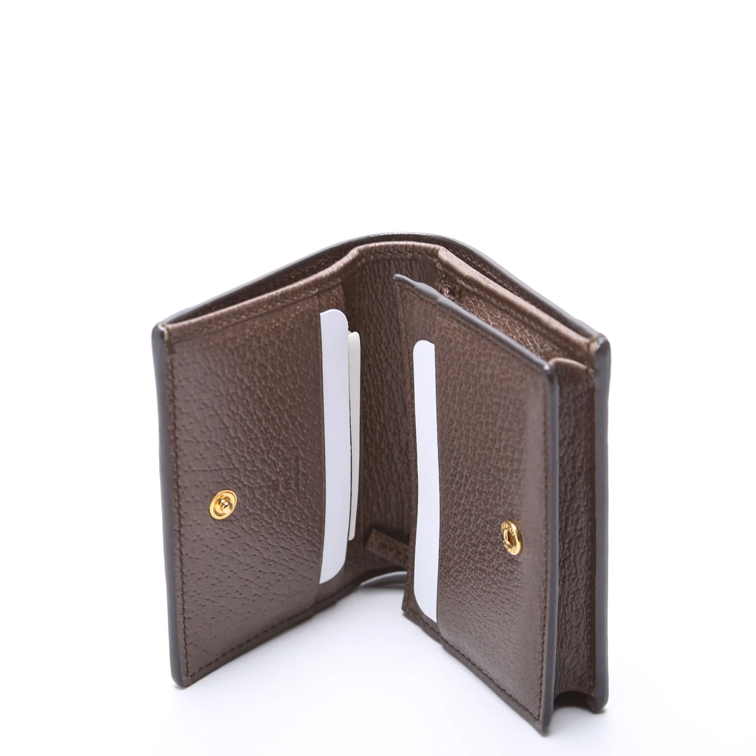 523155 Ophidia GG Card Case Wallet Brown - Image 6