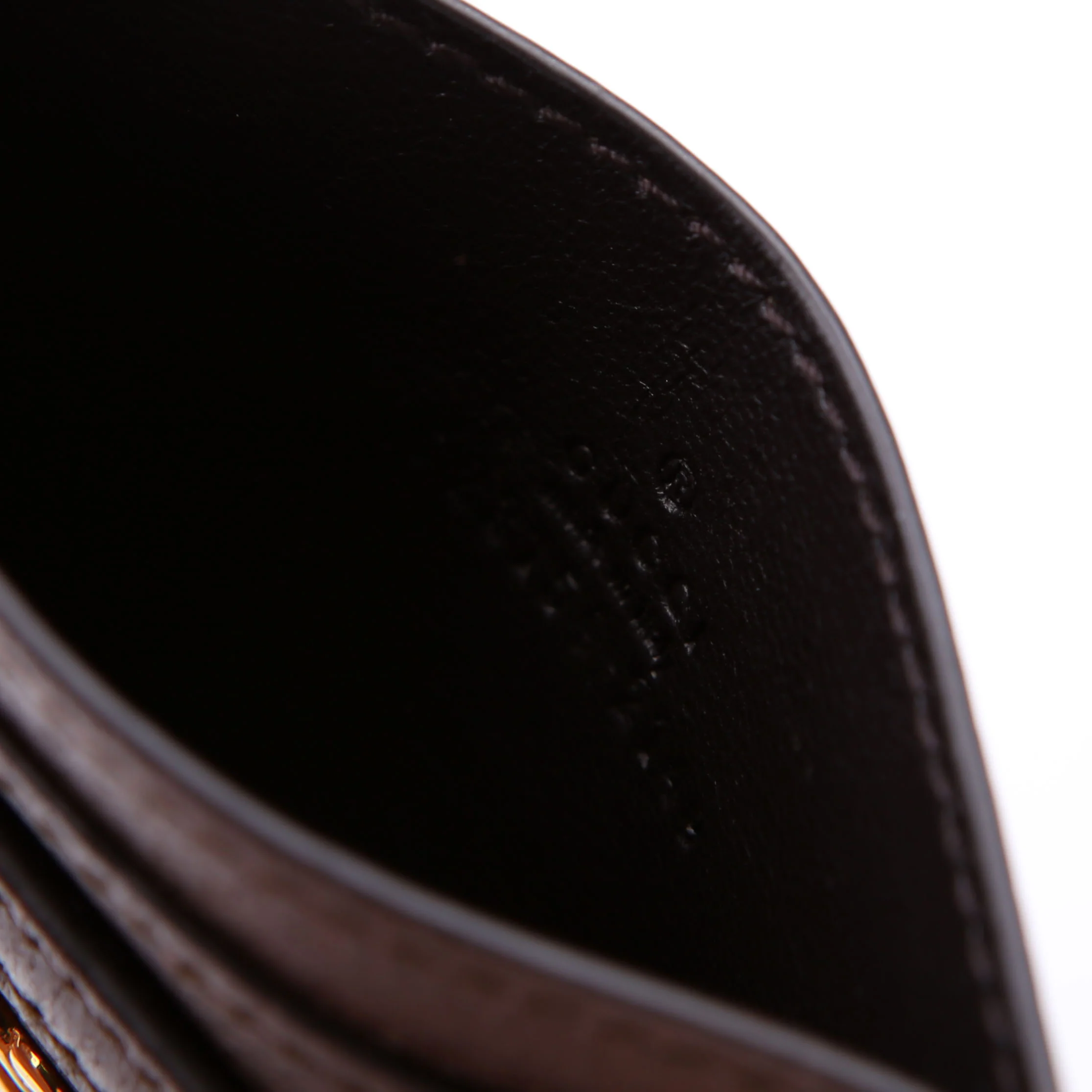 523159 Ophidia GG Card Case Brown - Image 8