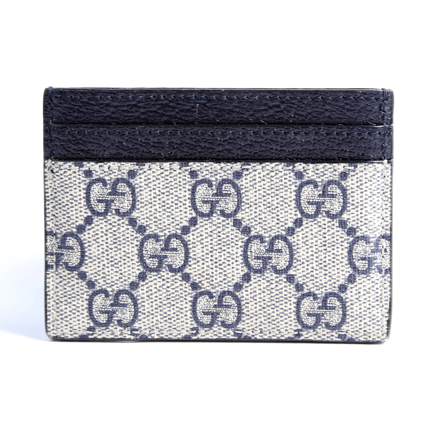 523159 Ophidia GG Card Case Navy - Image 2