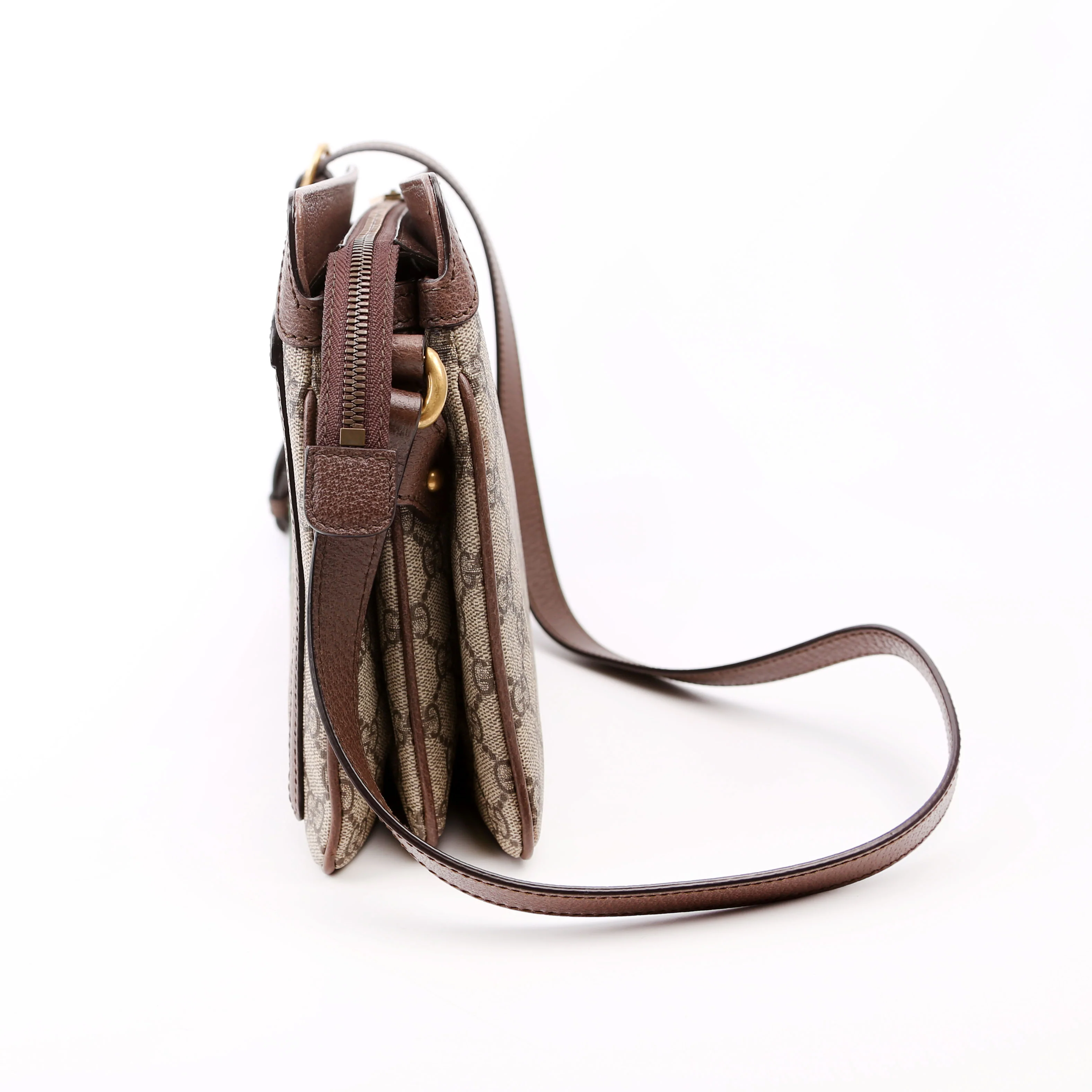 523354 GG Supreme Ophidia Medium Shoulder Bag Brown - Image 4