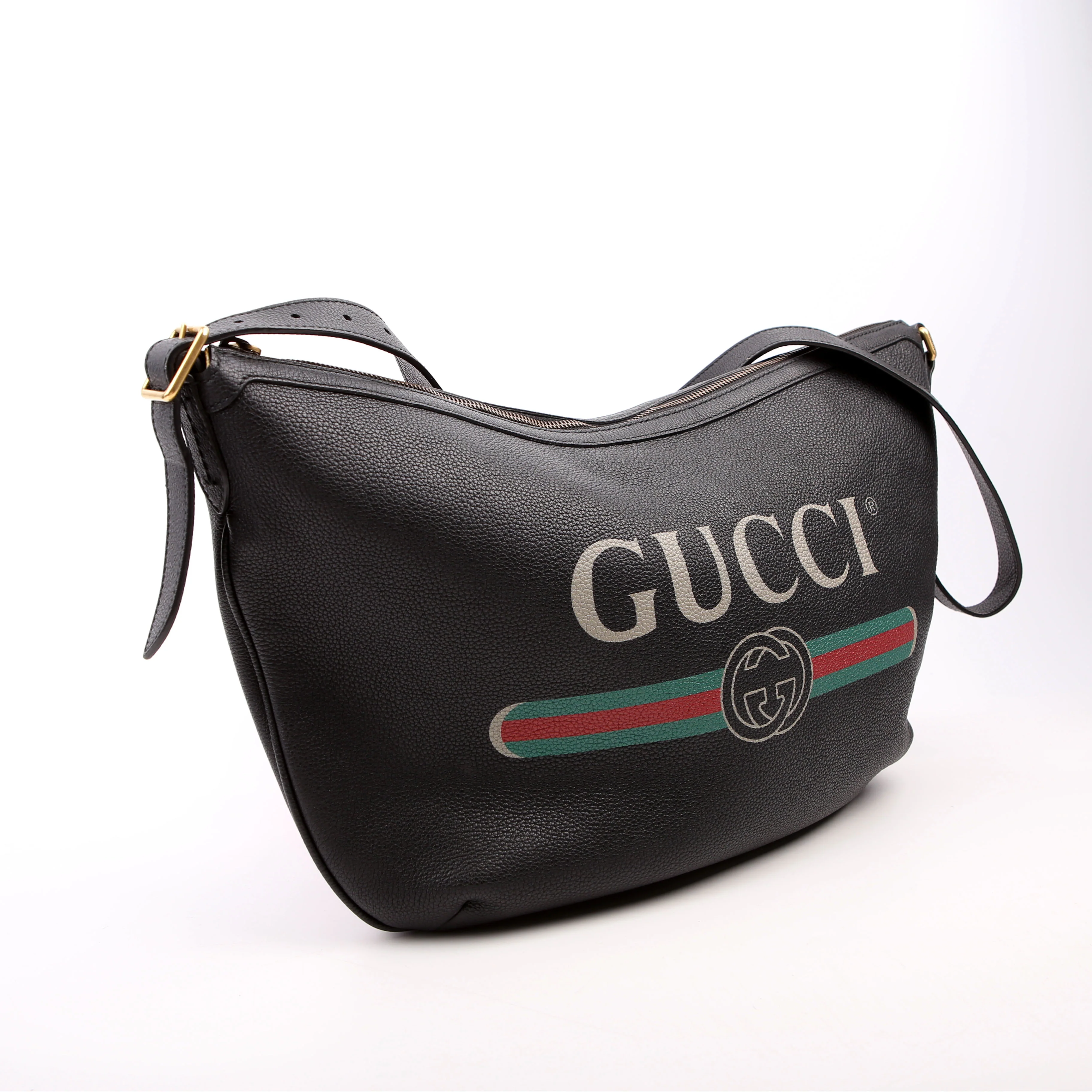 523588 Half Moon Bag Black - Image 2