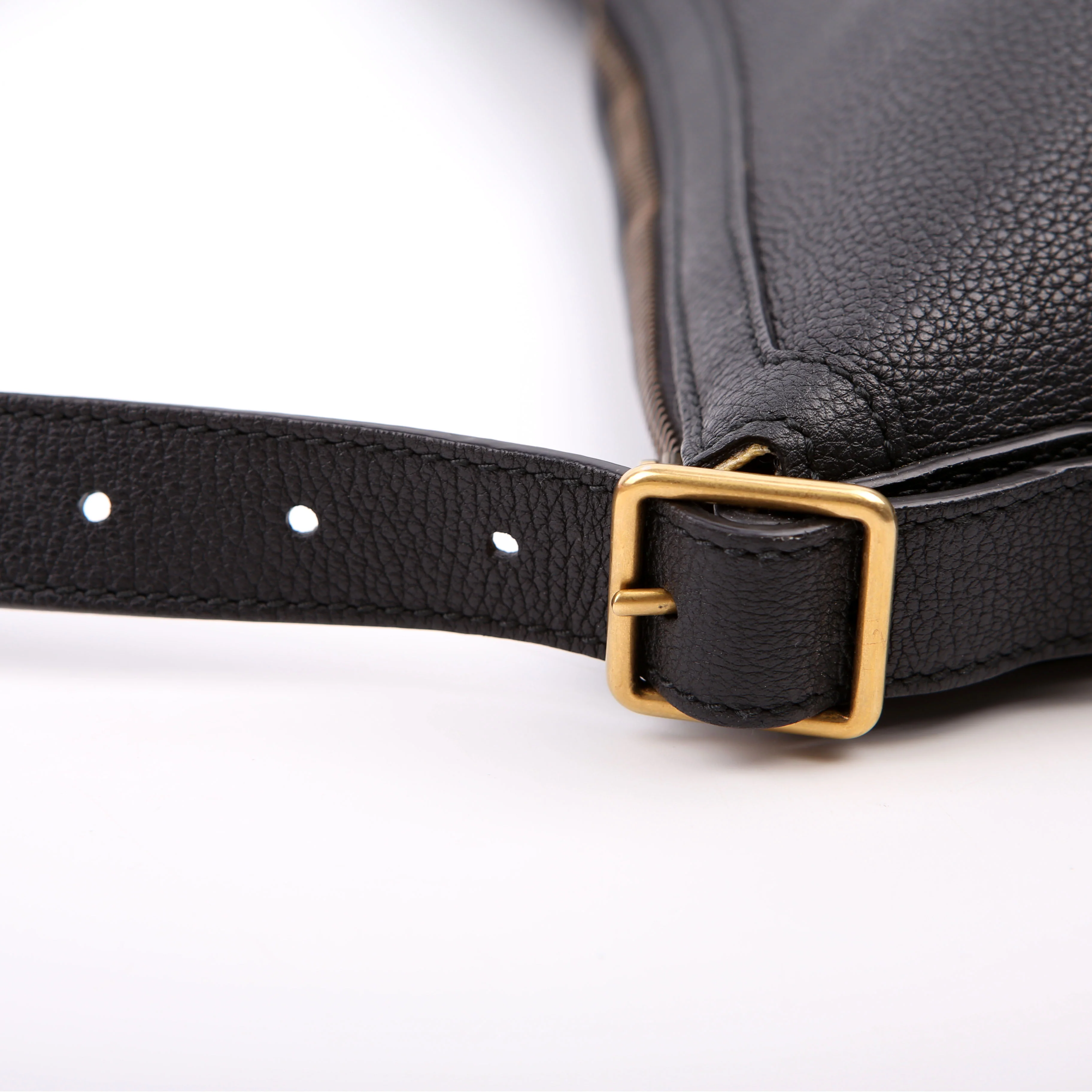523588 Half Moon Bag Black - Image 7