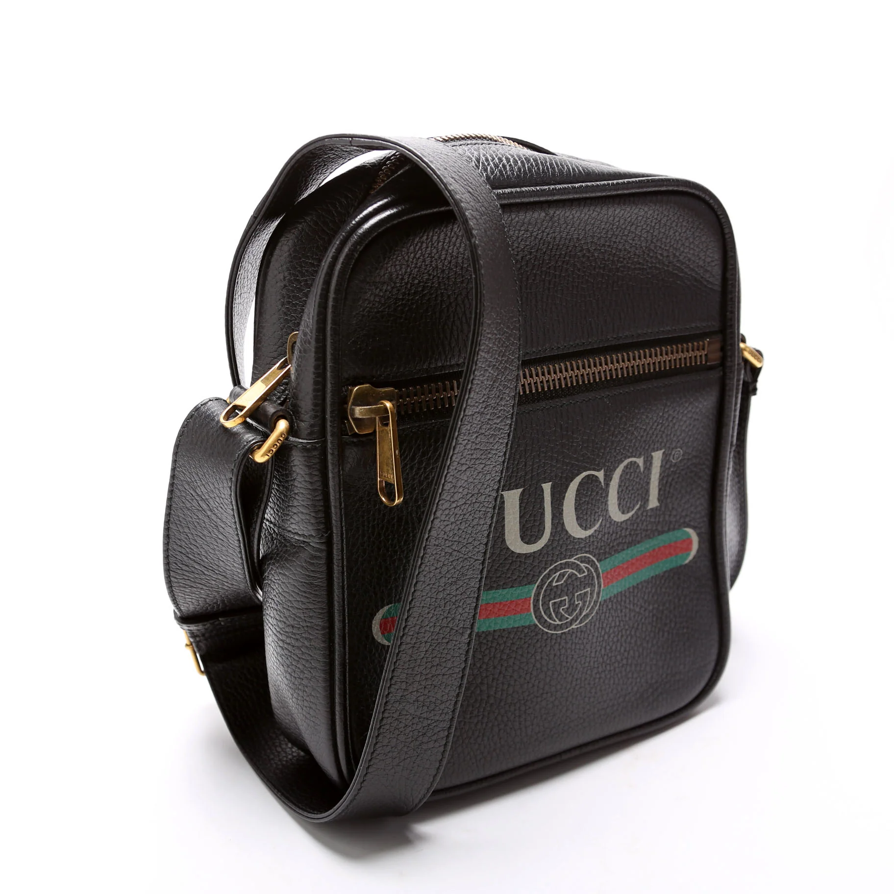 523591 Retro Logo Medium Messenger Black - Image 2