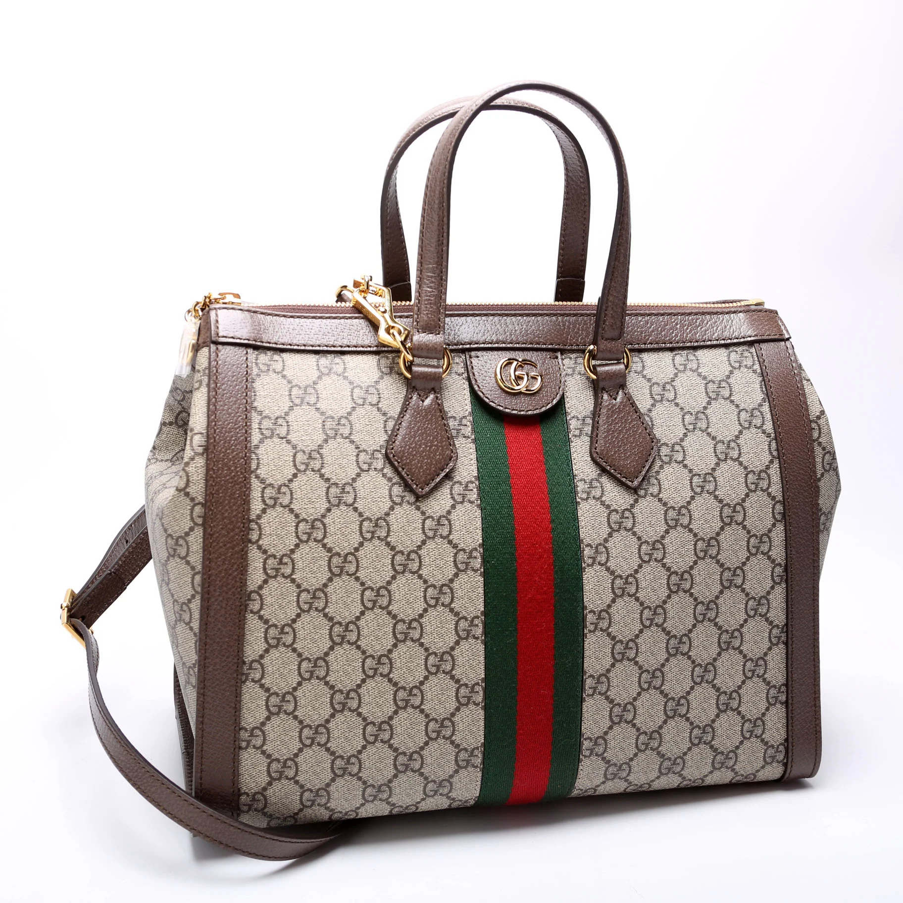 524537 Ophidia GG Medium Tote Brown - Image 2