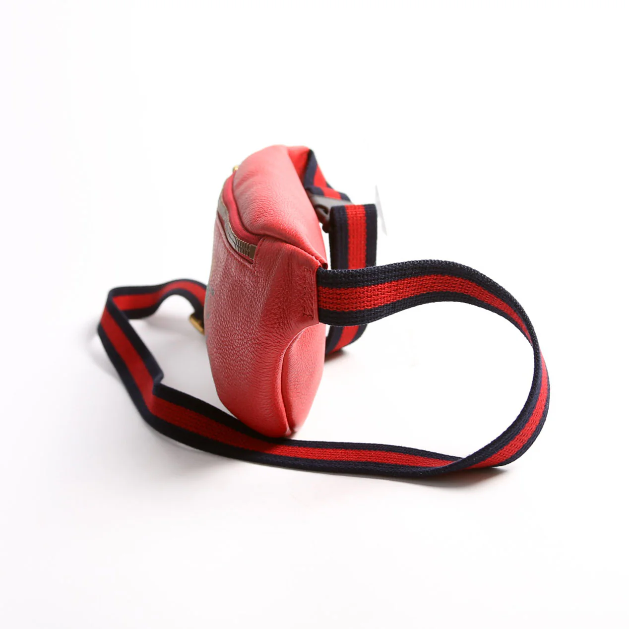 527792 Retro Belt Bag Red/Navy - Image 4