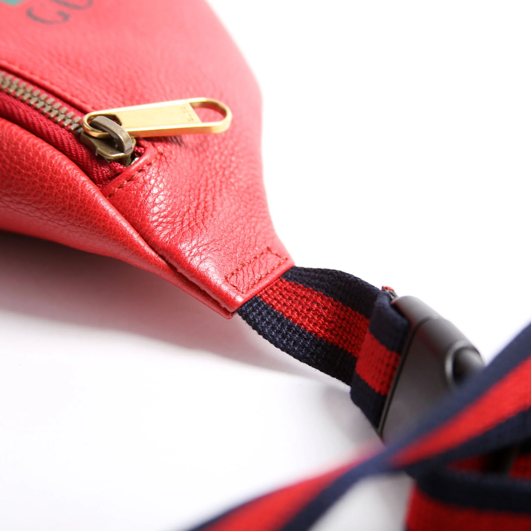 527792 Retro Belt Bag Red/Navy - Image 9
