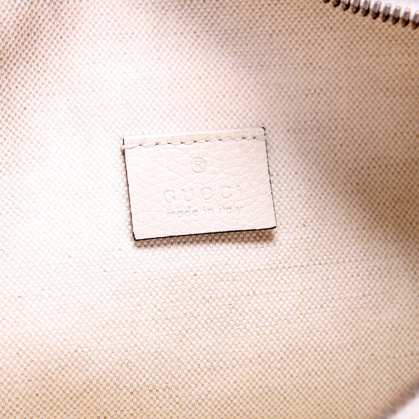 530412 Retro Belt Bag Medium Ivory - Image 10